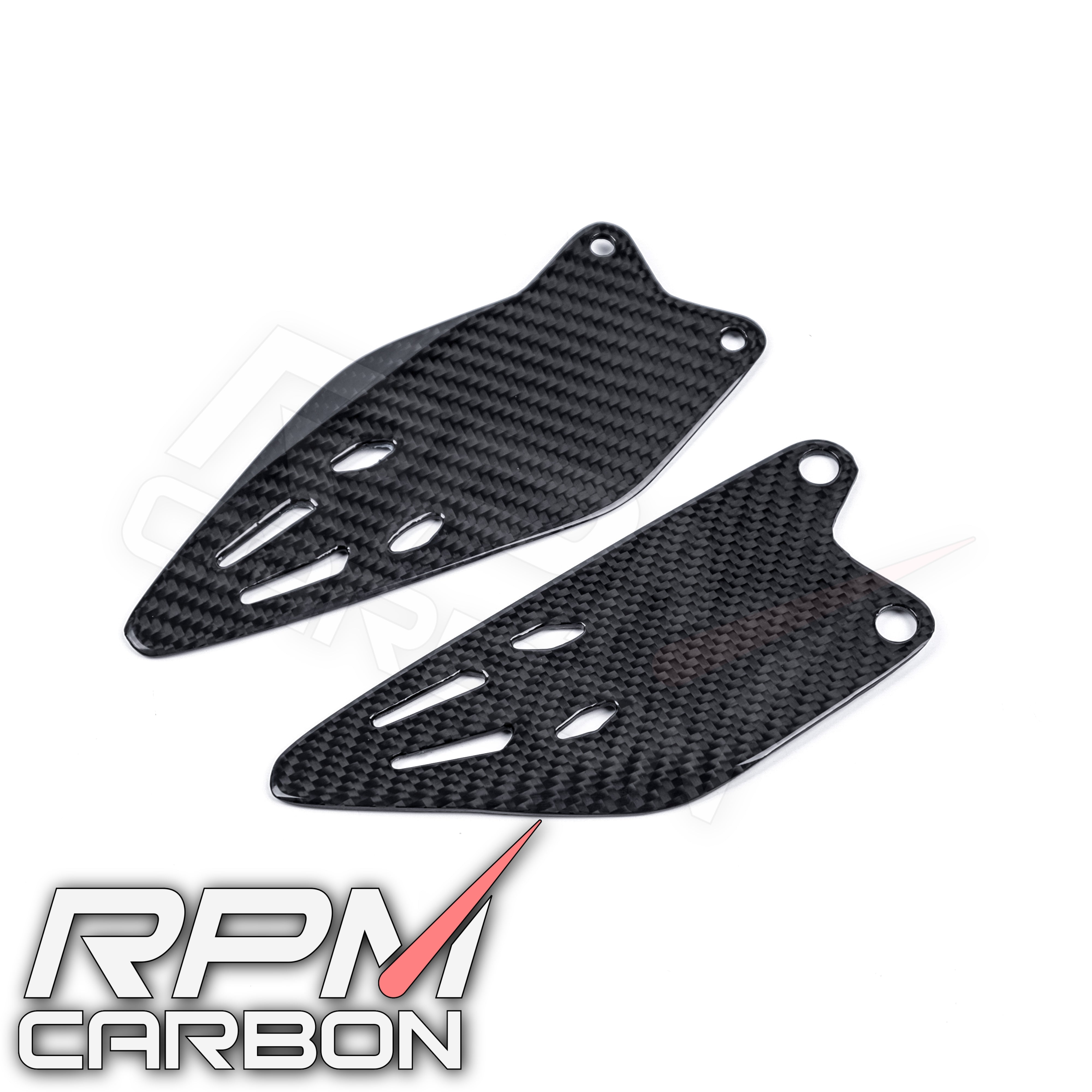 Kawasaki ZX-6R 2019+ Carbon Fiber Heel Guards