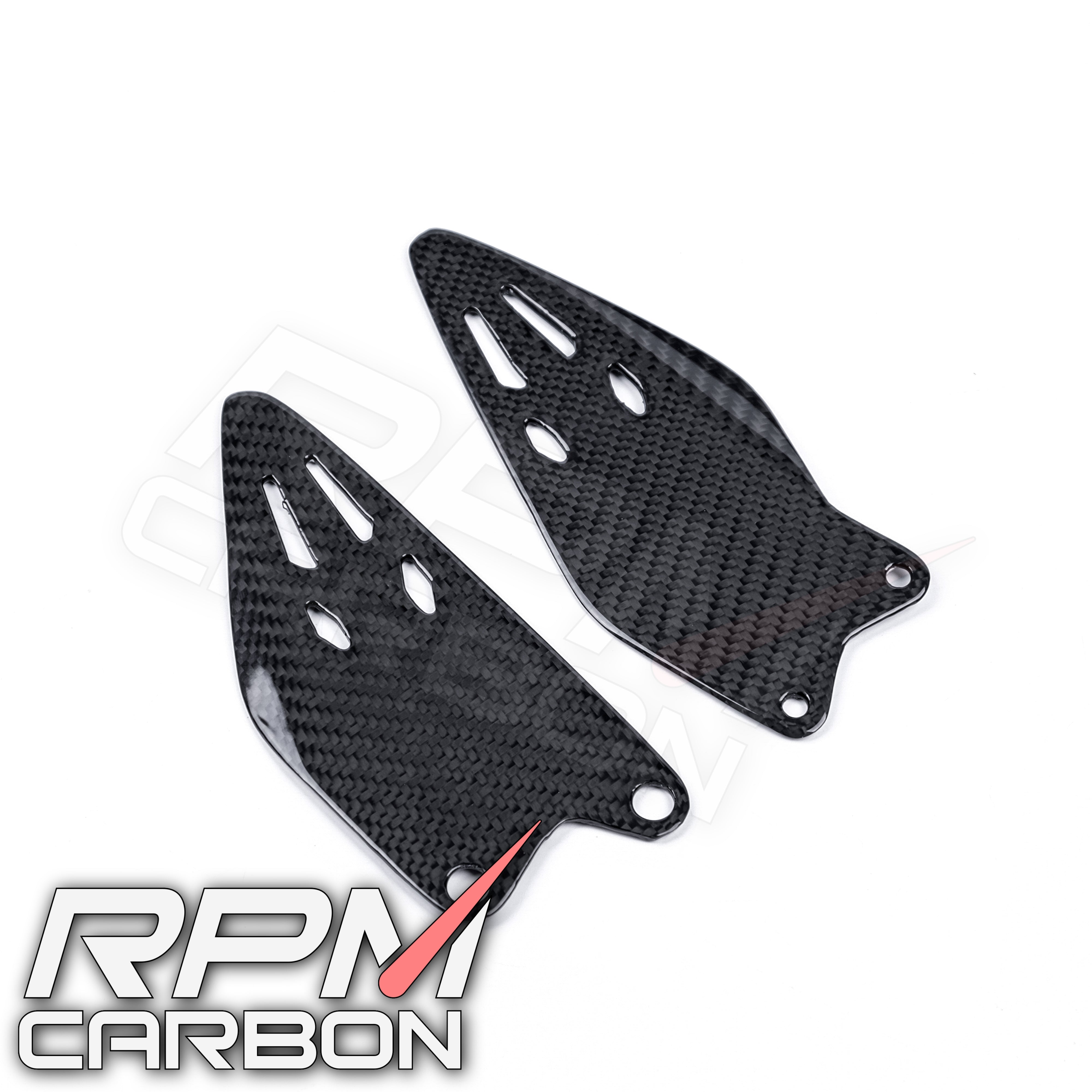 Kawasaki ZX-6R 2019+ Carbon Fiber Heel Guards