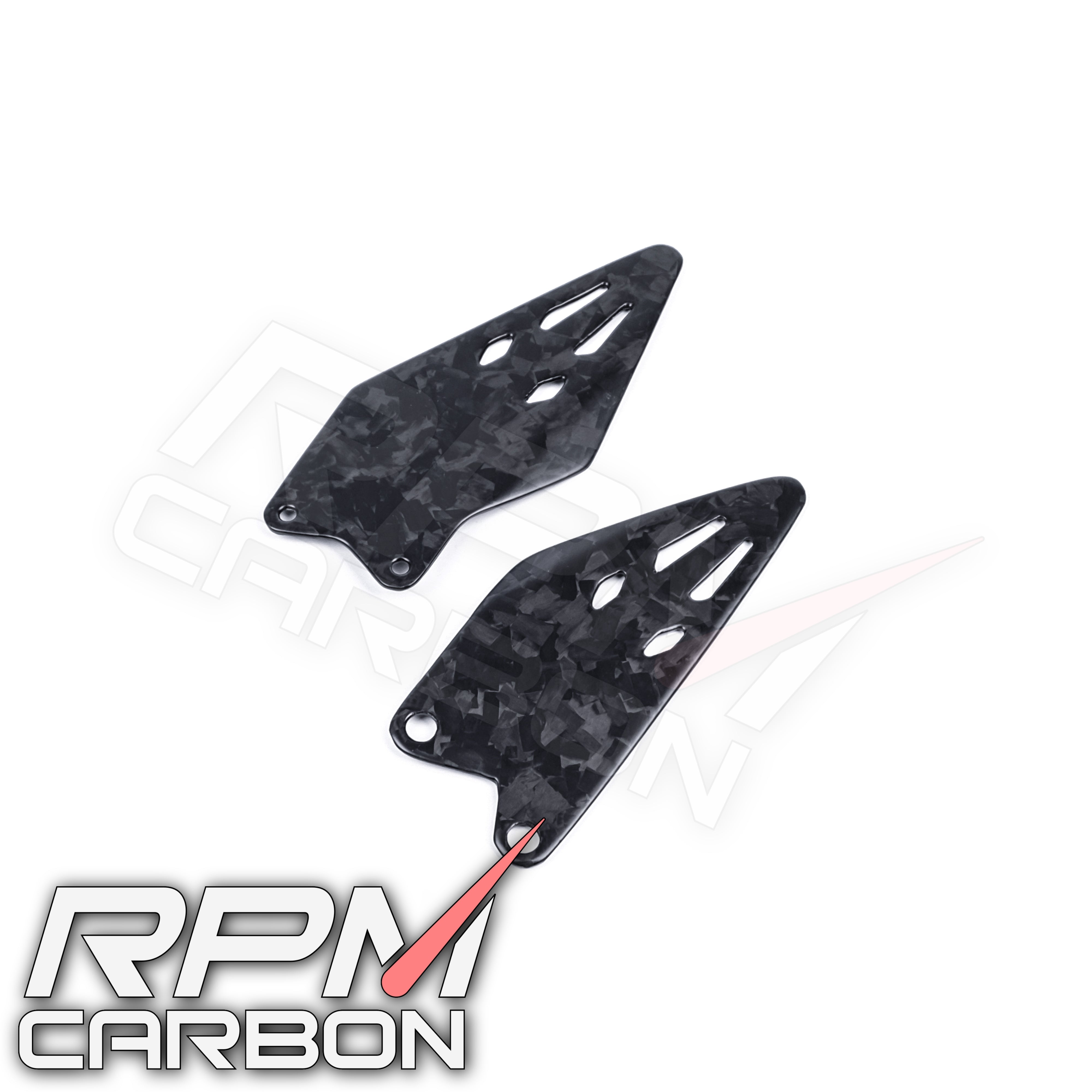 Kawasaki ZX-6R 2019+ Carbon Fiber Heel Guards
