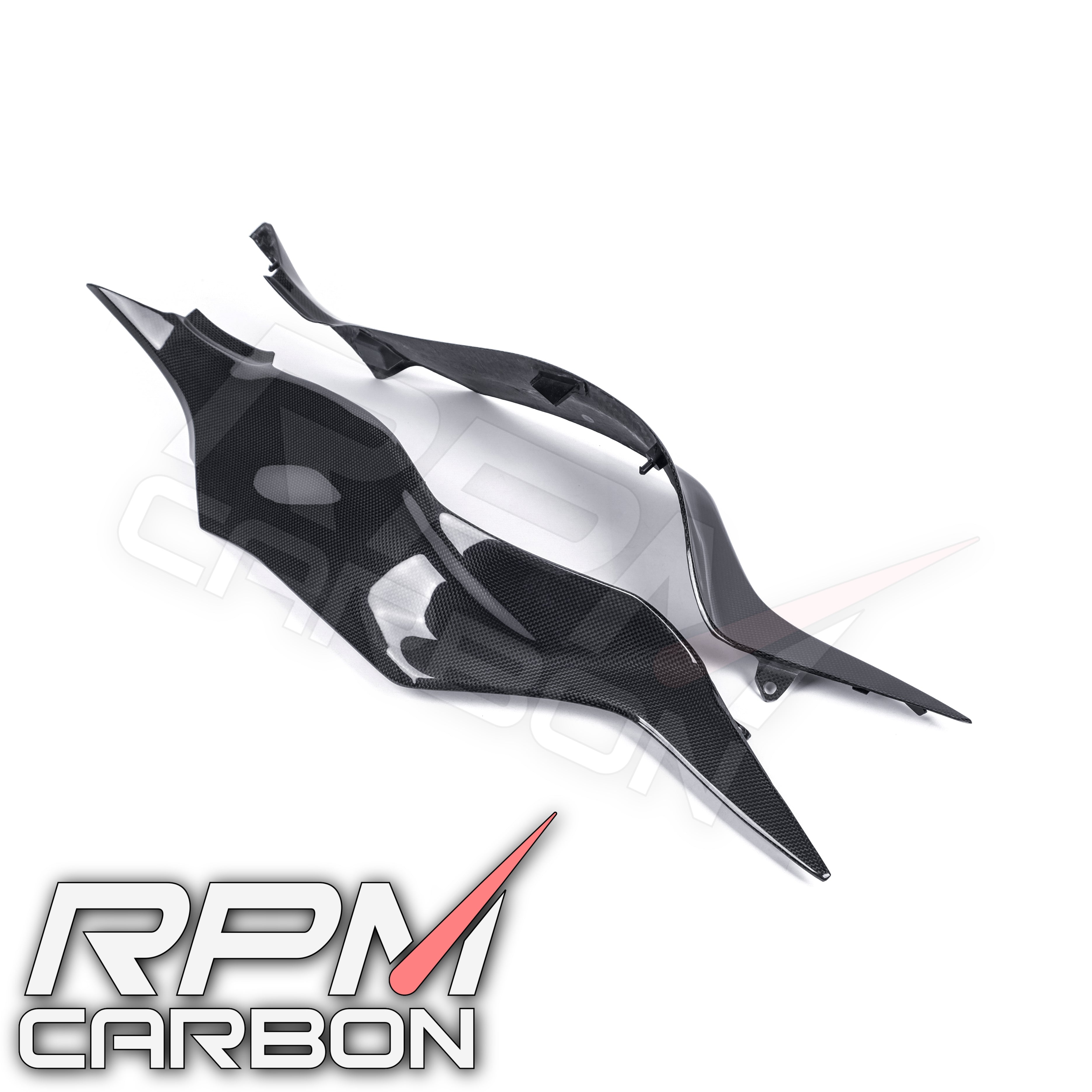 Kawasaki ZX-6R Carbon Fiber Tank Side Panels