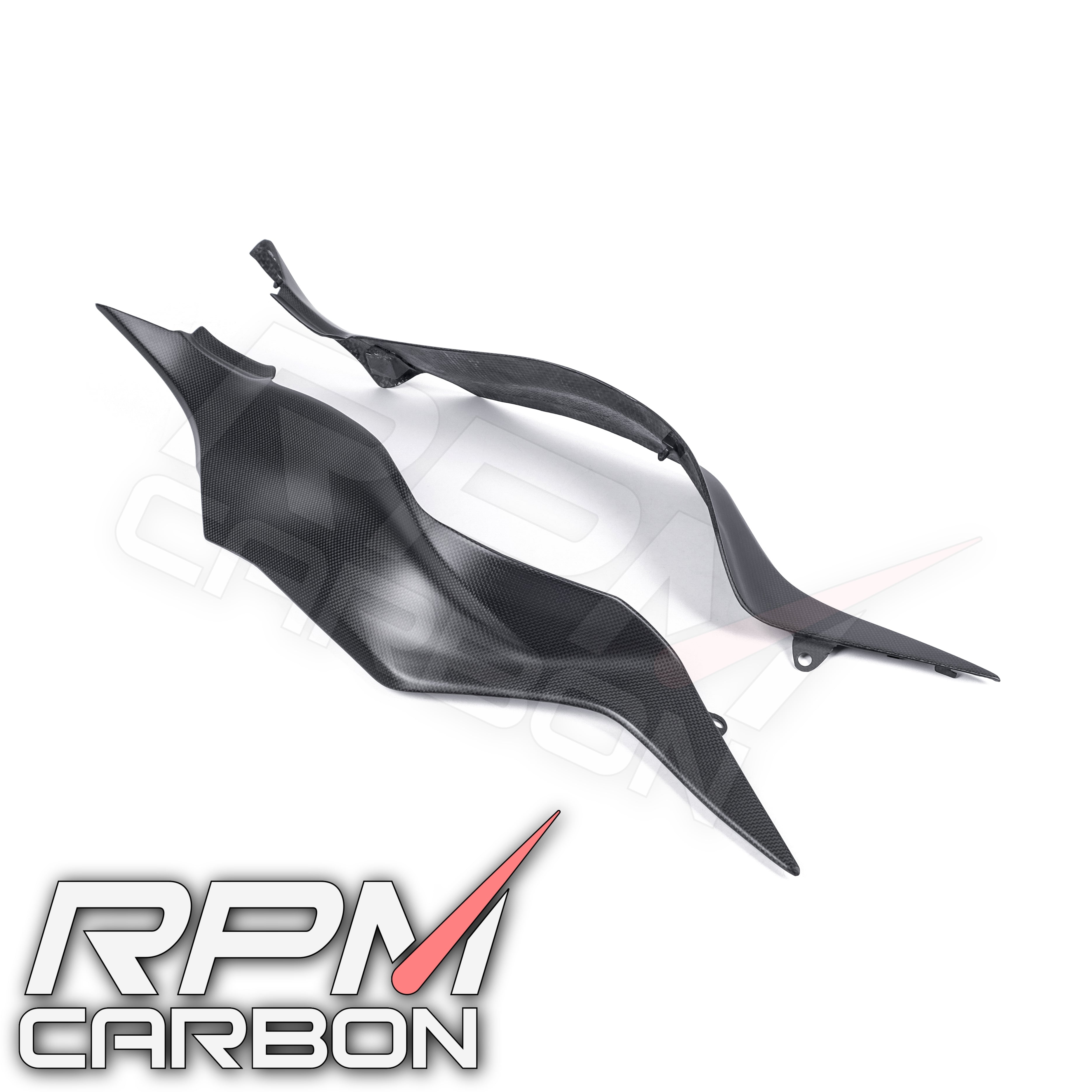 Kawasaki ZX-6R Carbon Fiber Tank Side Panels