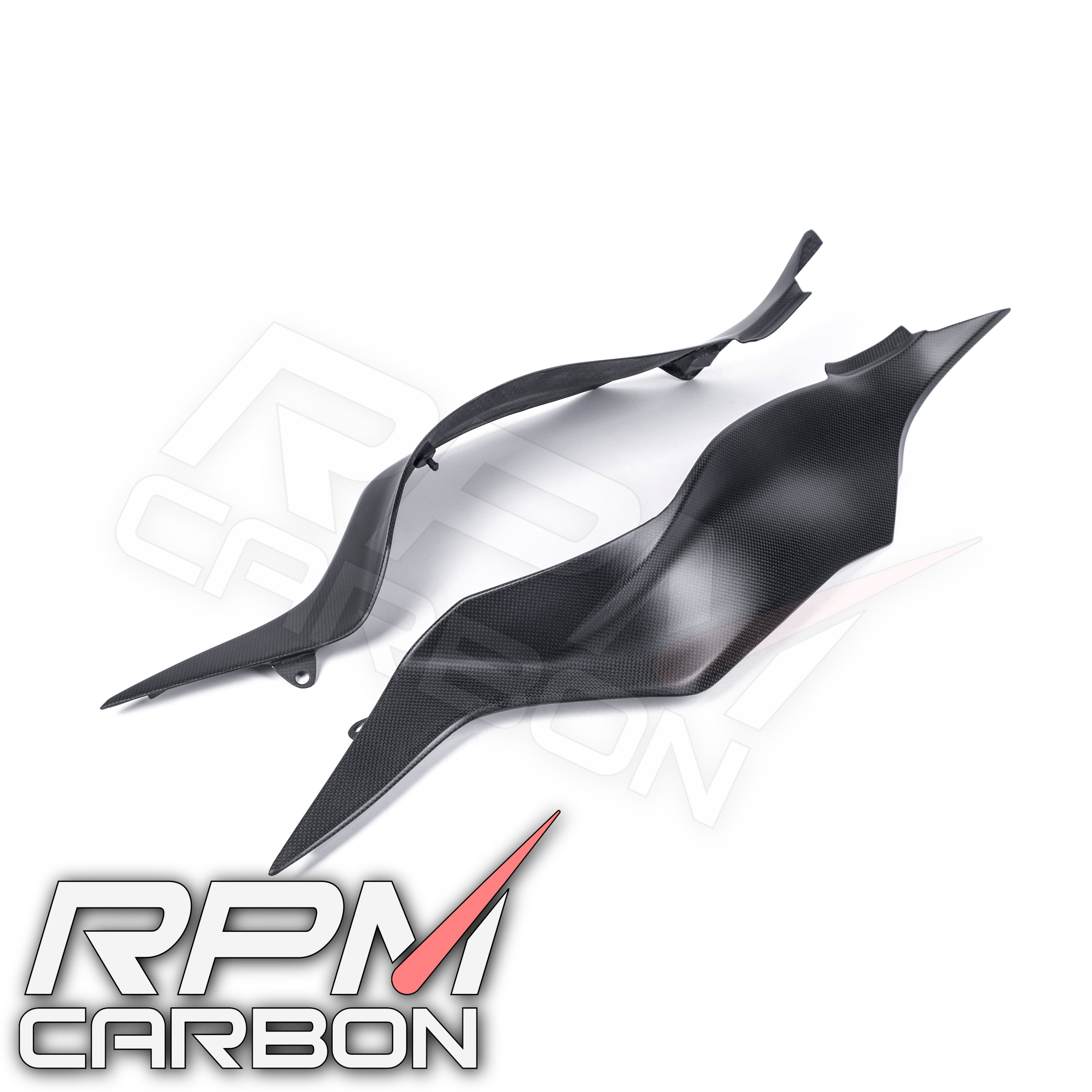 Kawasaki ZX-6R Carbon Fiber Tank Side Panels