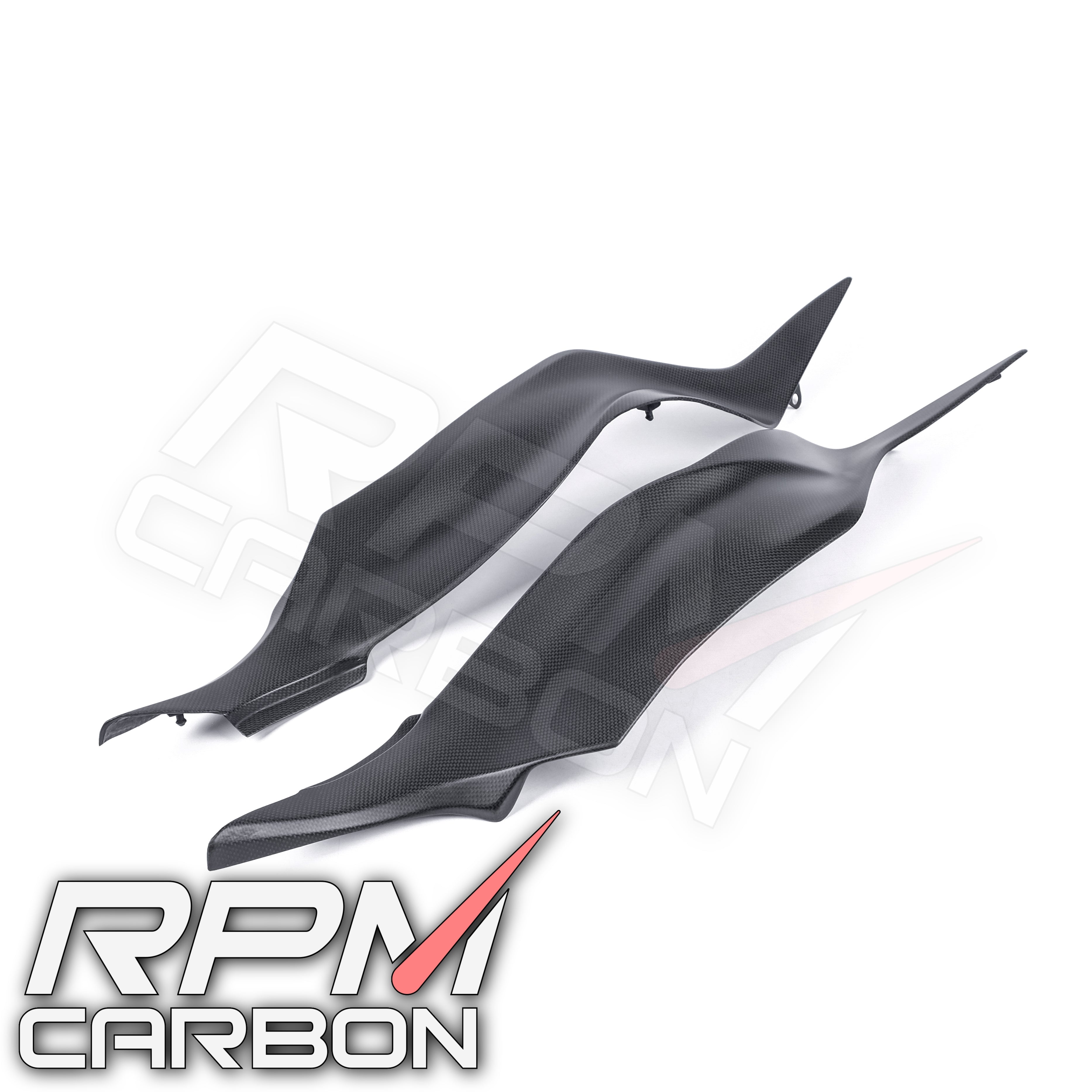 Kawasaki ZX-6R Carbon Fiber Tank Side Panels