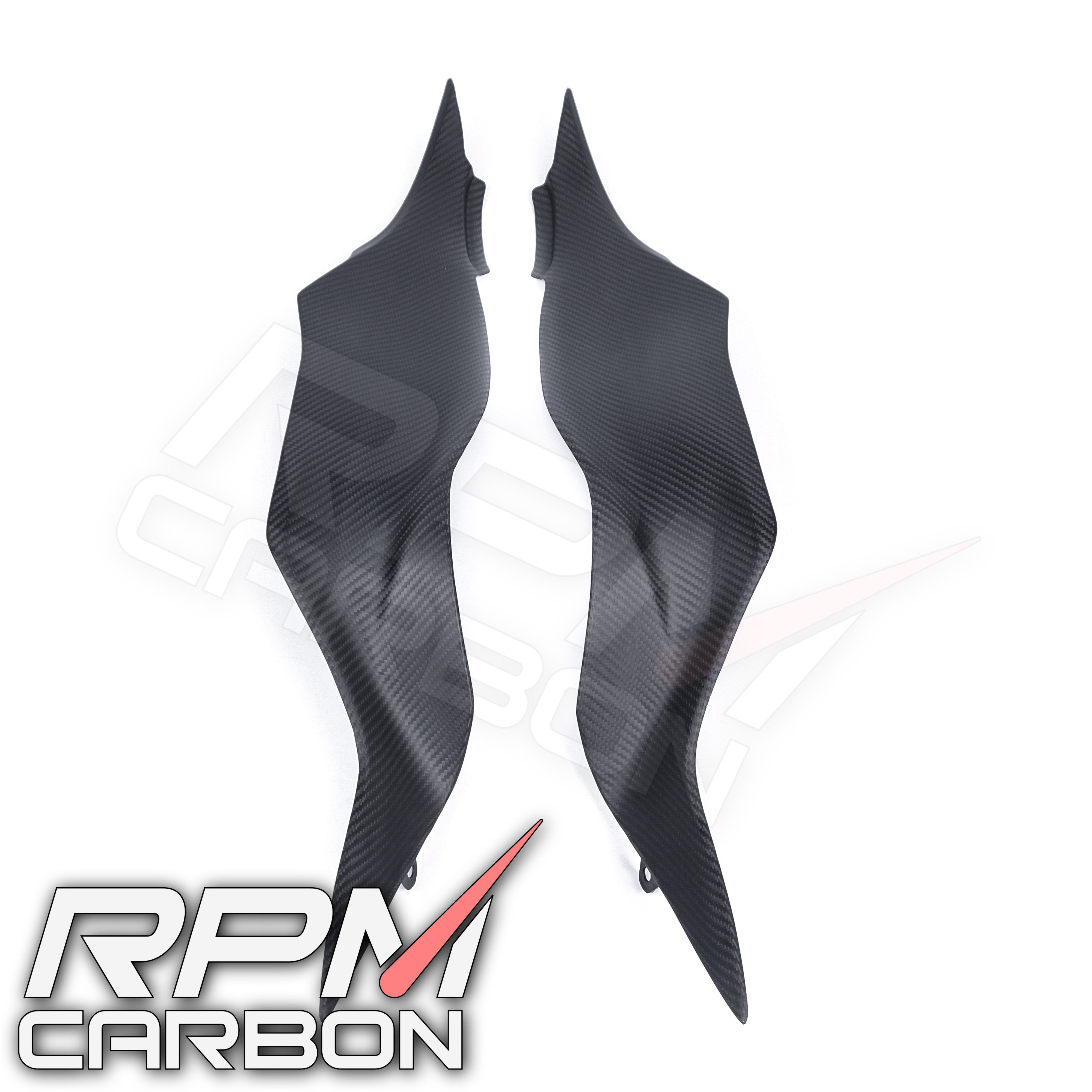 Kawasaki ZX-6R Carbon Fiber Tank Side Panels