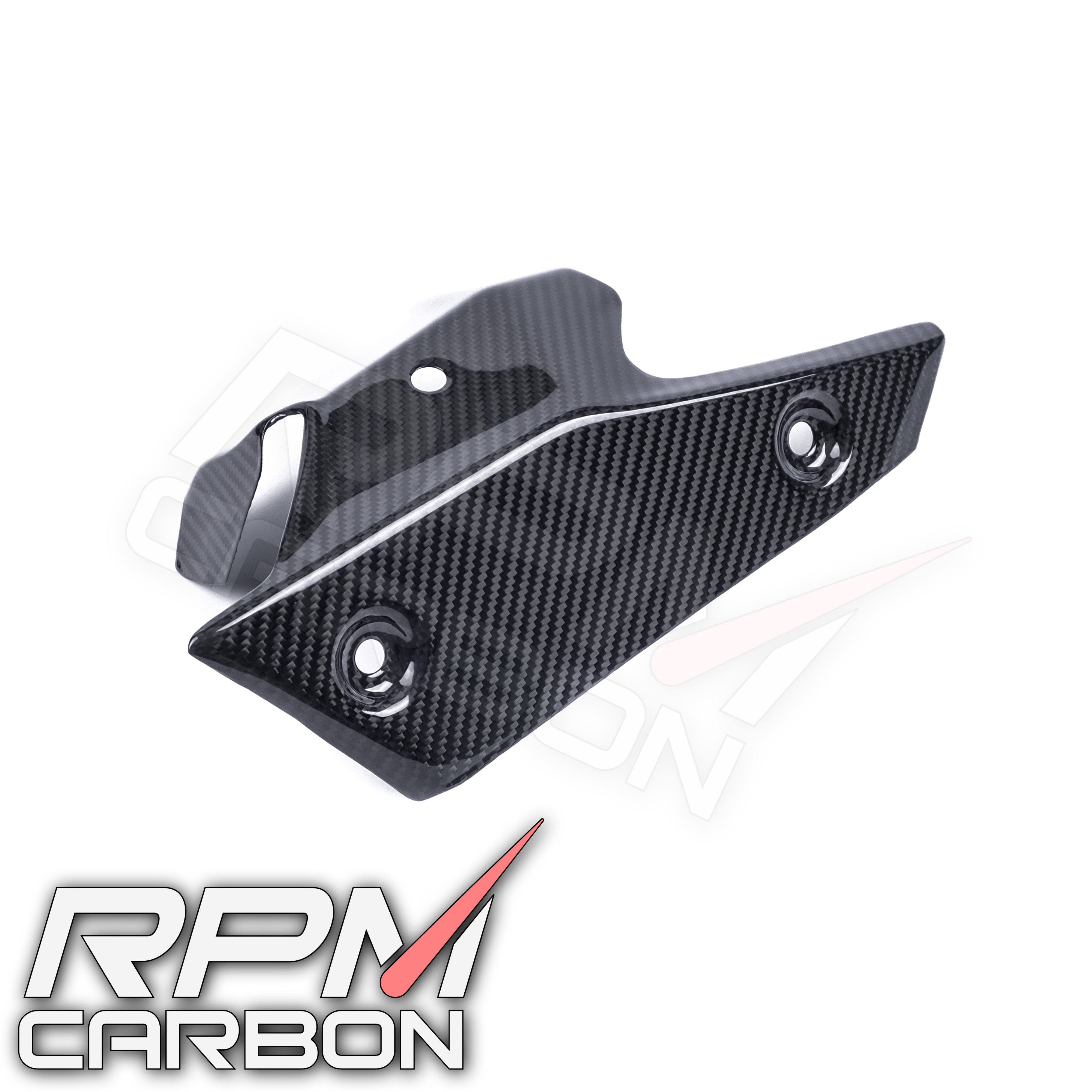 Kawasaki ZX-6R 2019+ Carbon Fiber Exhaust Cover