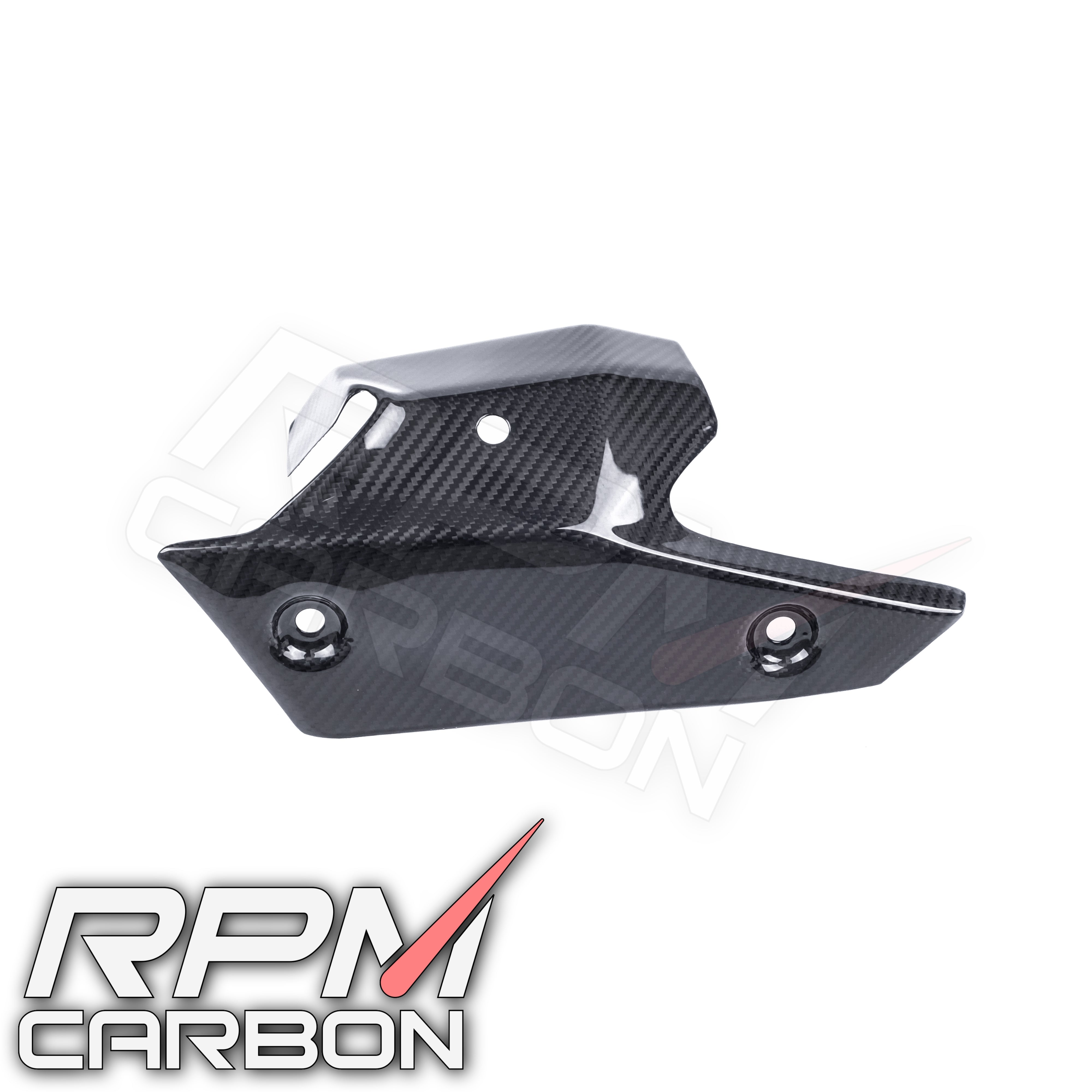 Kawasaki ZX-6R 2019+ Carbon Fiber Exhaust Cover