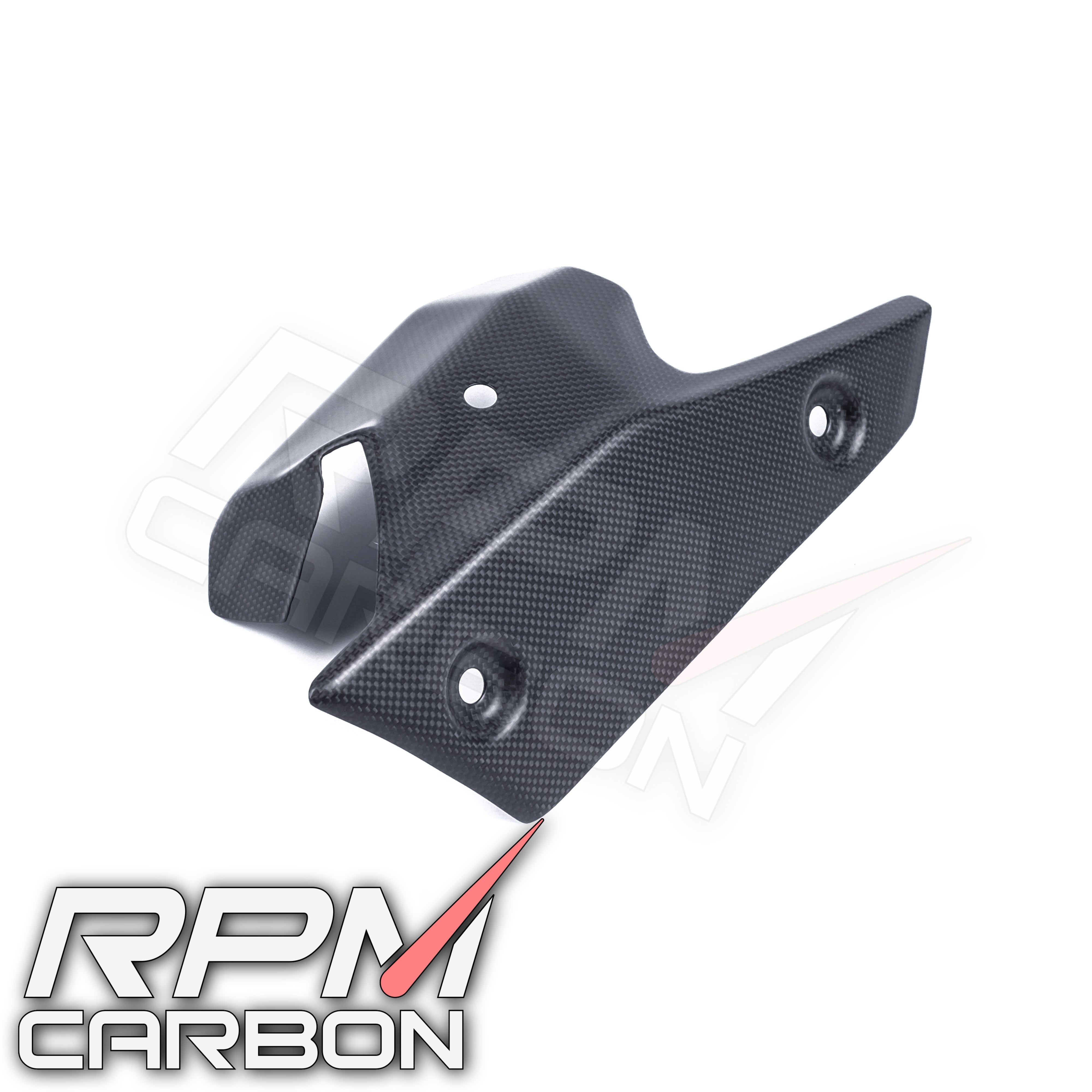 Kawasaki ZX-6R 2019+ Carbon Fiber Exhaust Cover