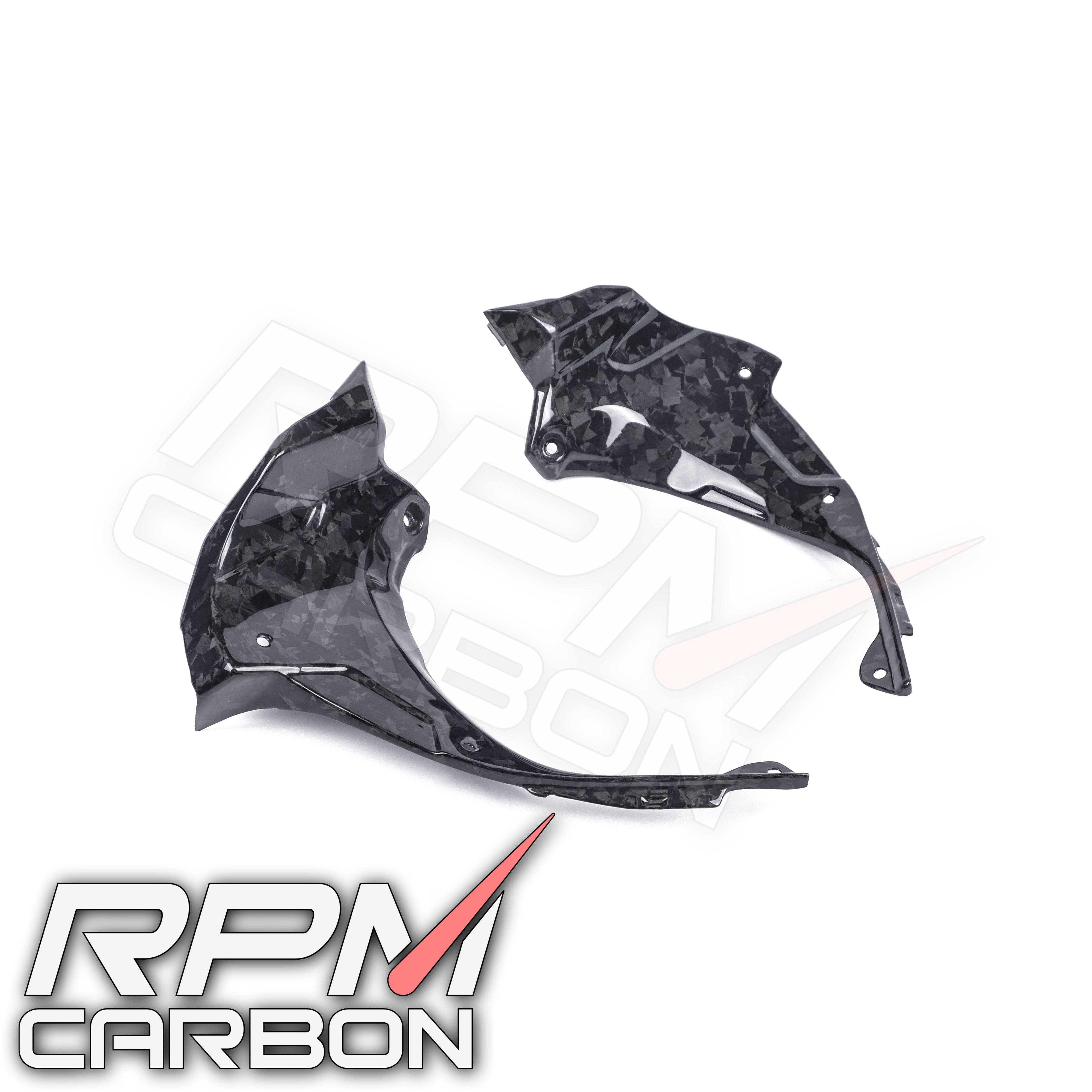 Kawasaki ZX-6R Carbon Dash Side Panels