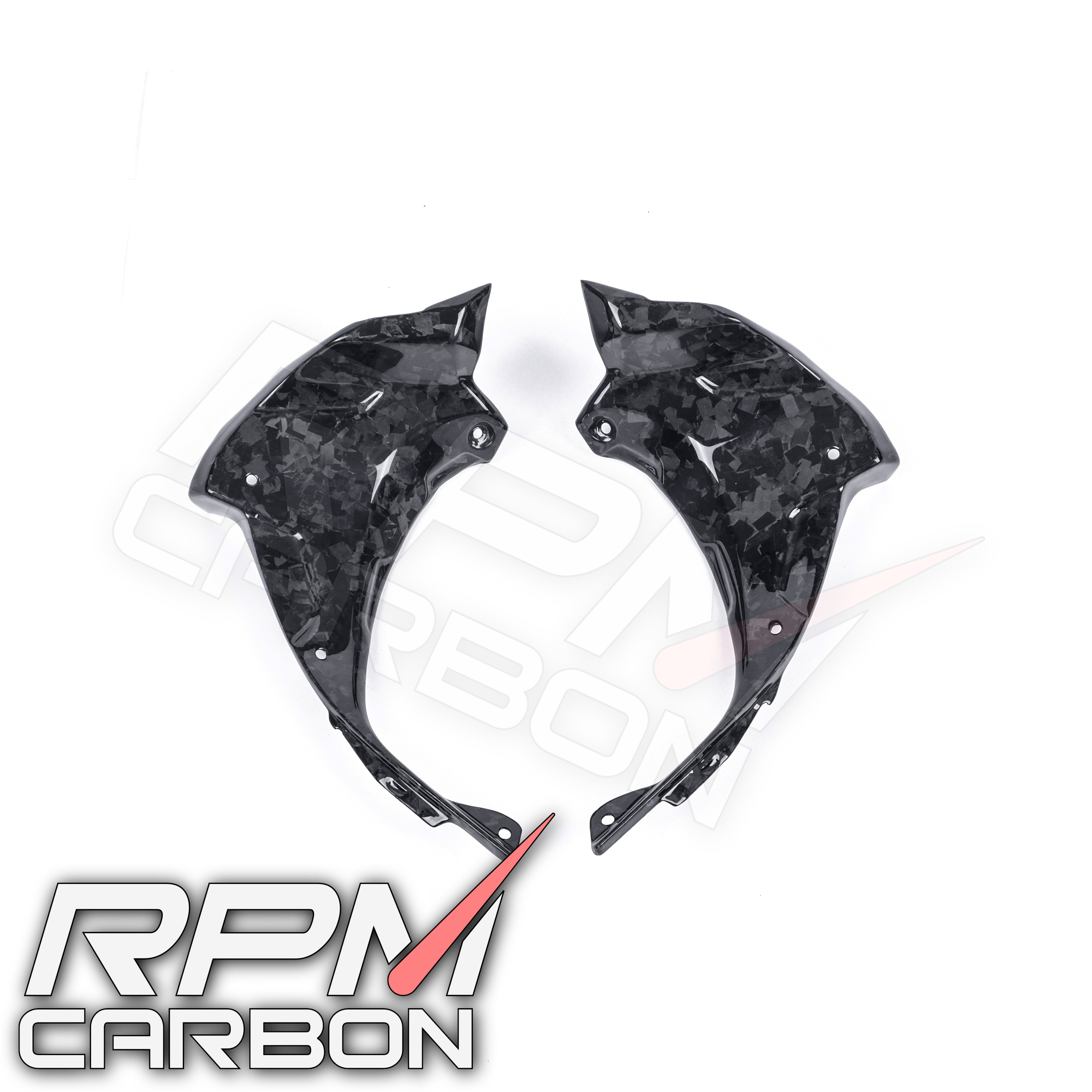 Kawasaki ZX-6R Carbon Dash Side Panels