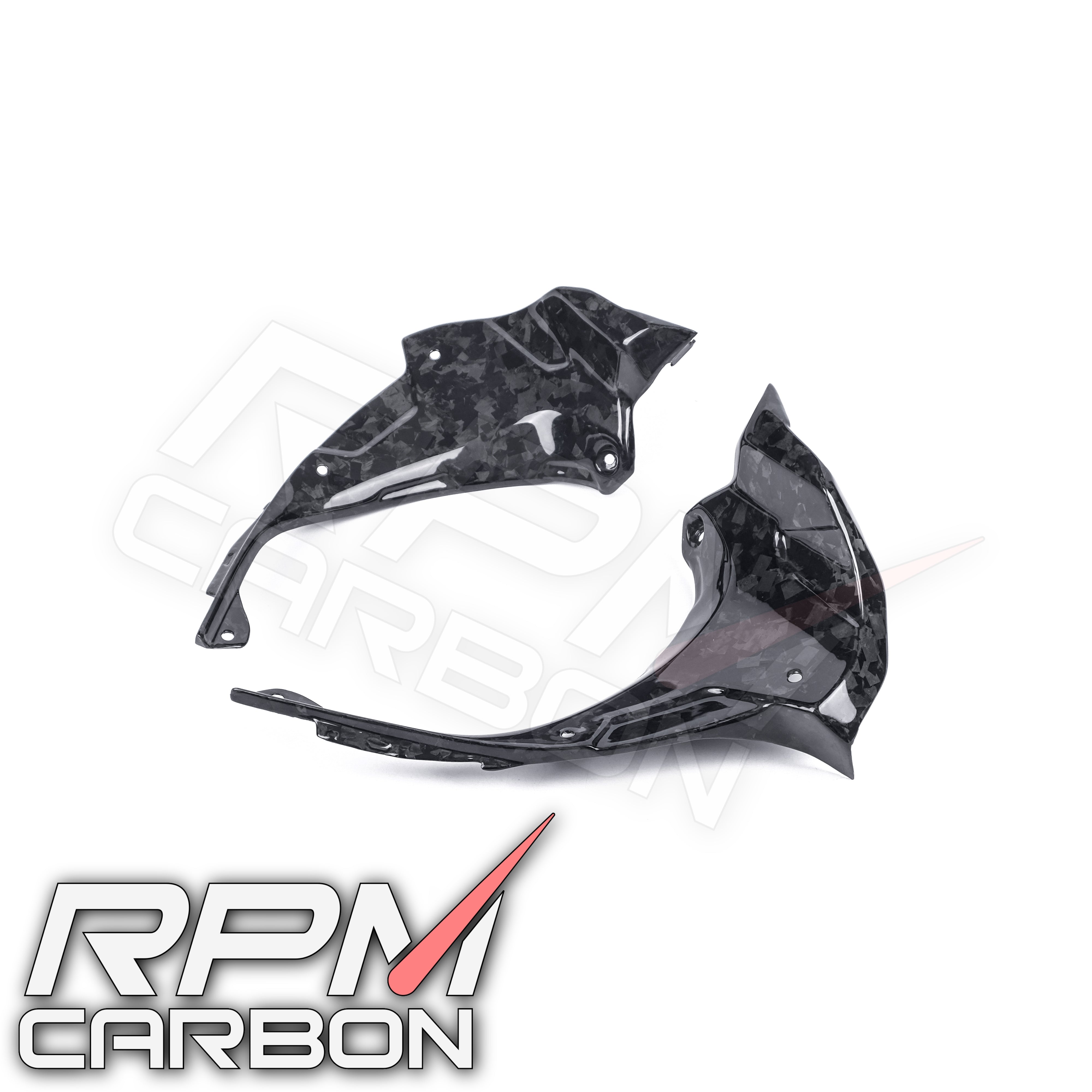 Kawasaki ZX-6R Carbon Dash Side Panels
