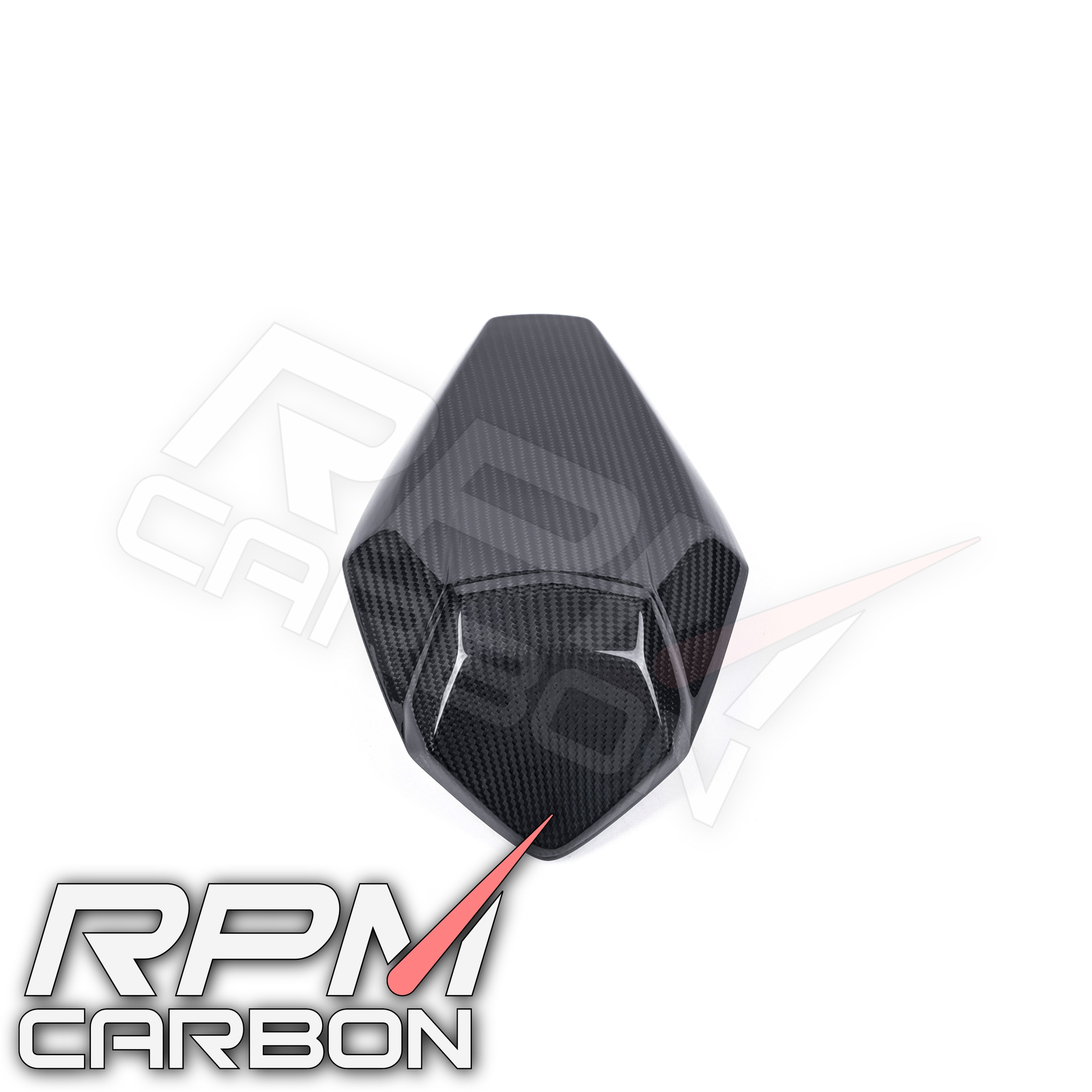 Kawasaki ZX-6R Carbon Fiber Rear Seat Cover