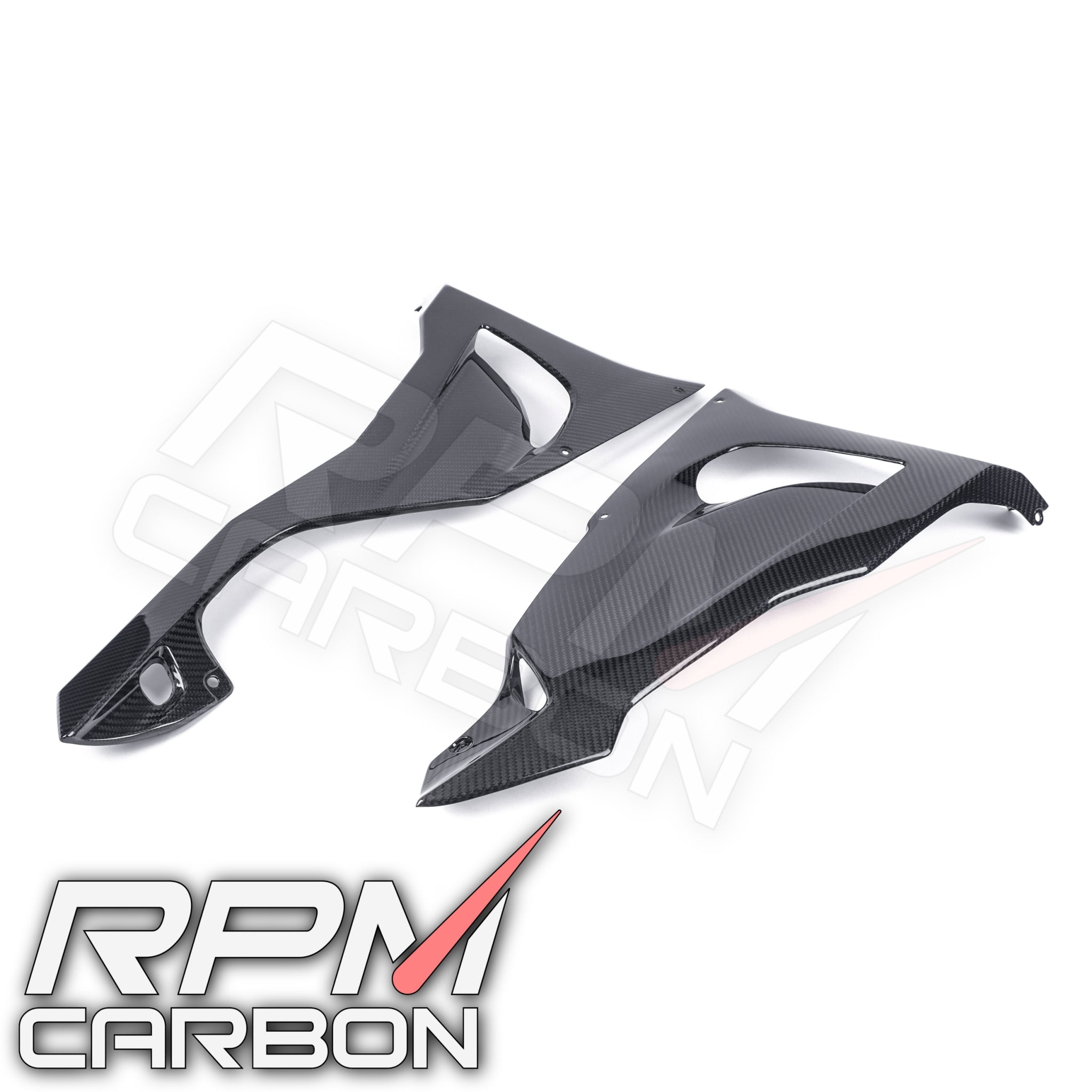 Kawasaki ZX-6R Carbon Lower Side Fairings