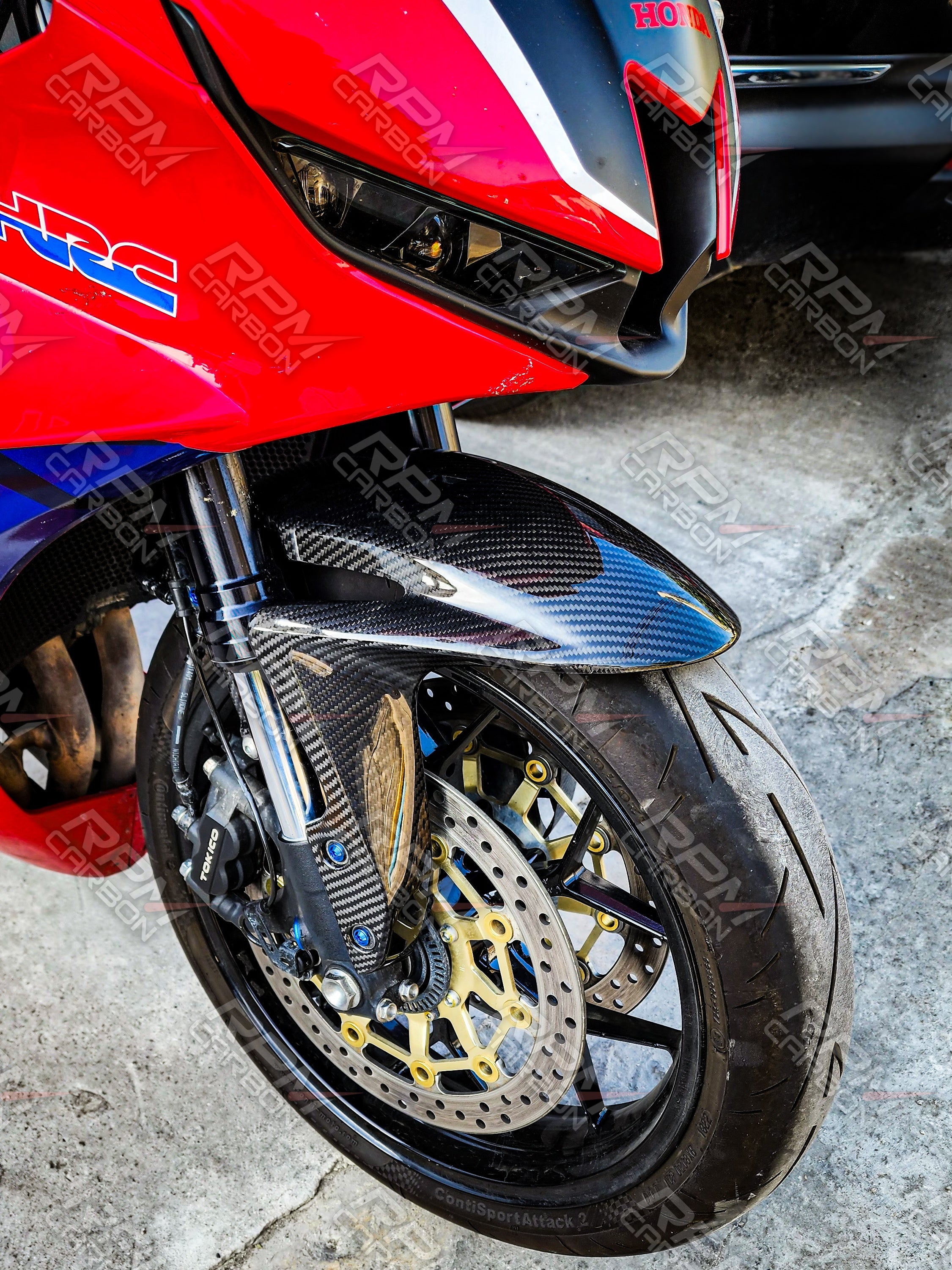 Honda CBR600RR Carbon Fiber Front Fender
