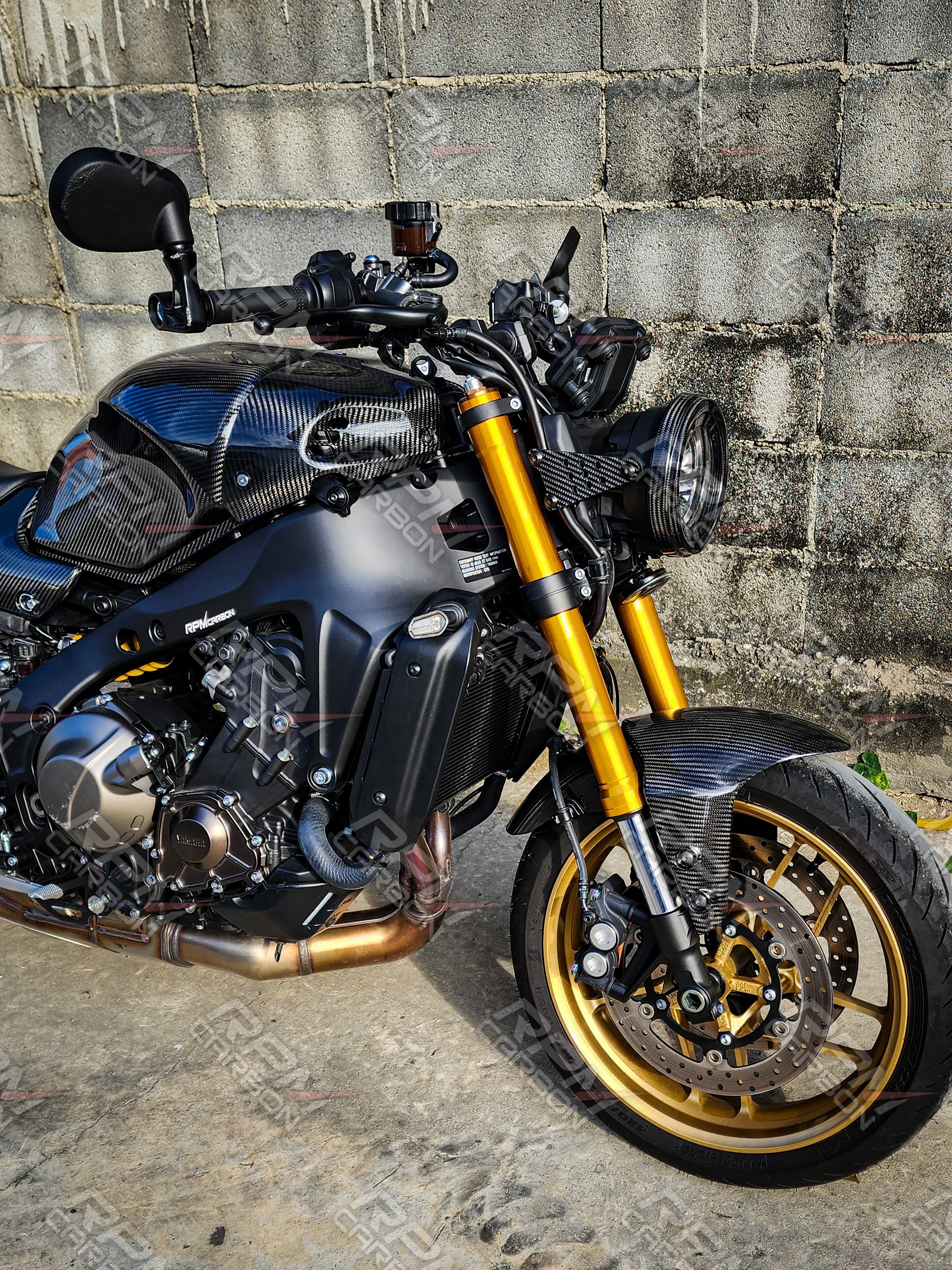 Yamaha XSR900 2022+ Carbonfaser-Airbox-Abdeckung