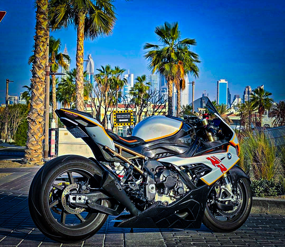 BMW S1000RR Carbon Fiber Dash Board Upper Side Fairings