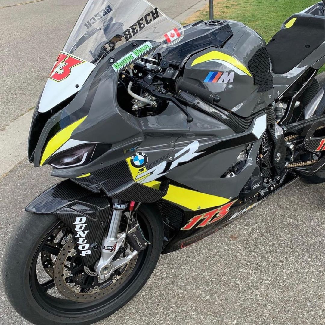 BMW M1000RR Replica Carbon Fiber Winglets for S1000RR