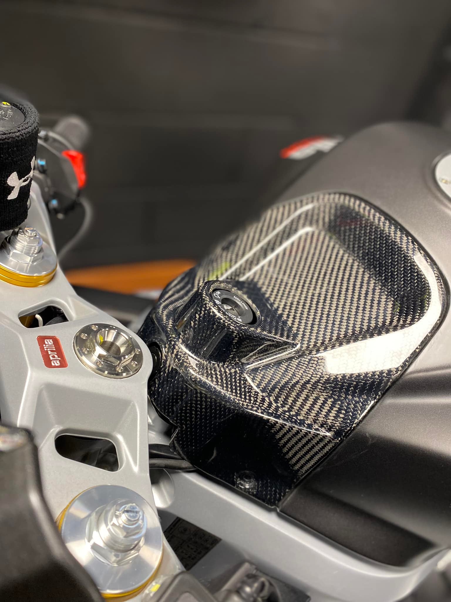 Aprilia RS 660 Carbon Fiber Airbox Cover