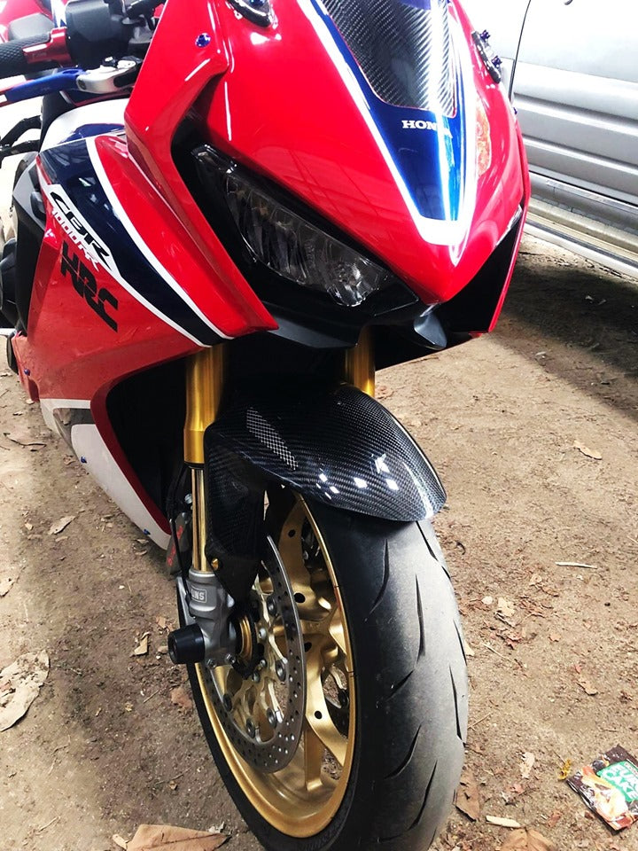 Honda CBR1000RR Carbon Fiber Front Fender Hugger Mudguard