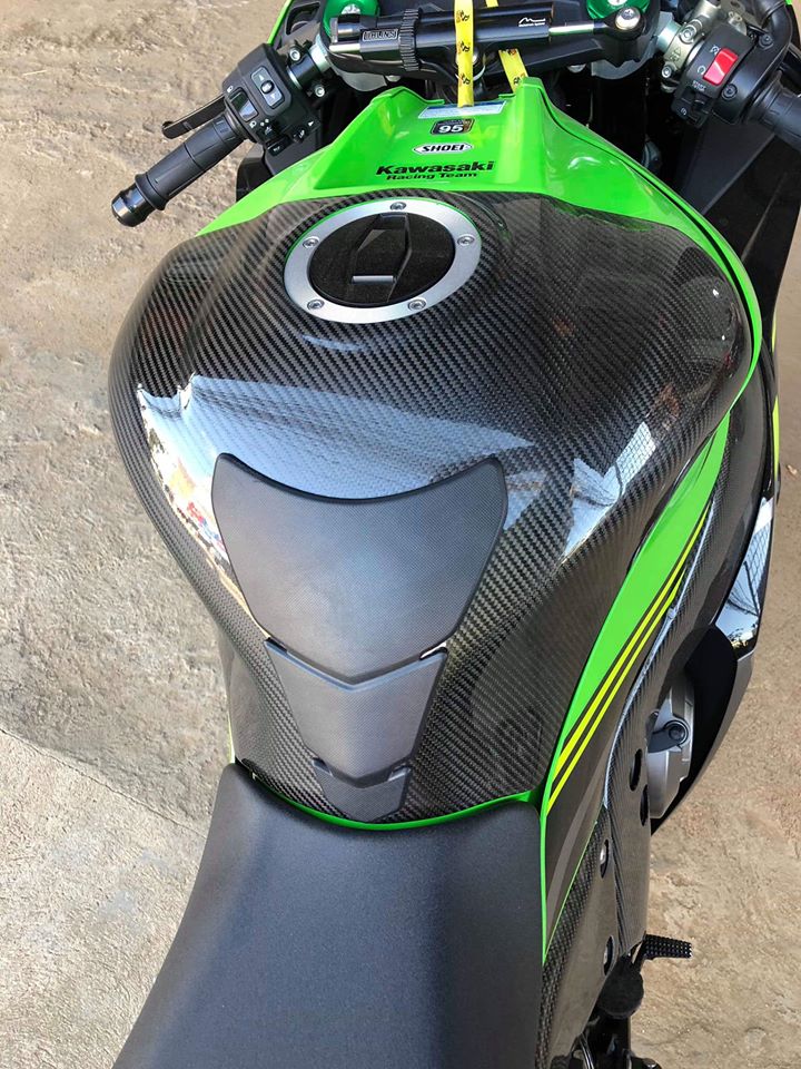 Kawasaki ZX-10R 2011+ Carbon Fiber Tank Cover Full