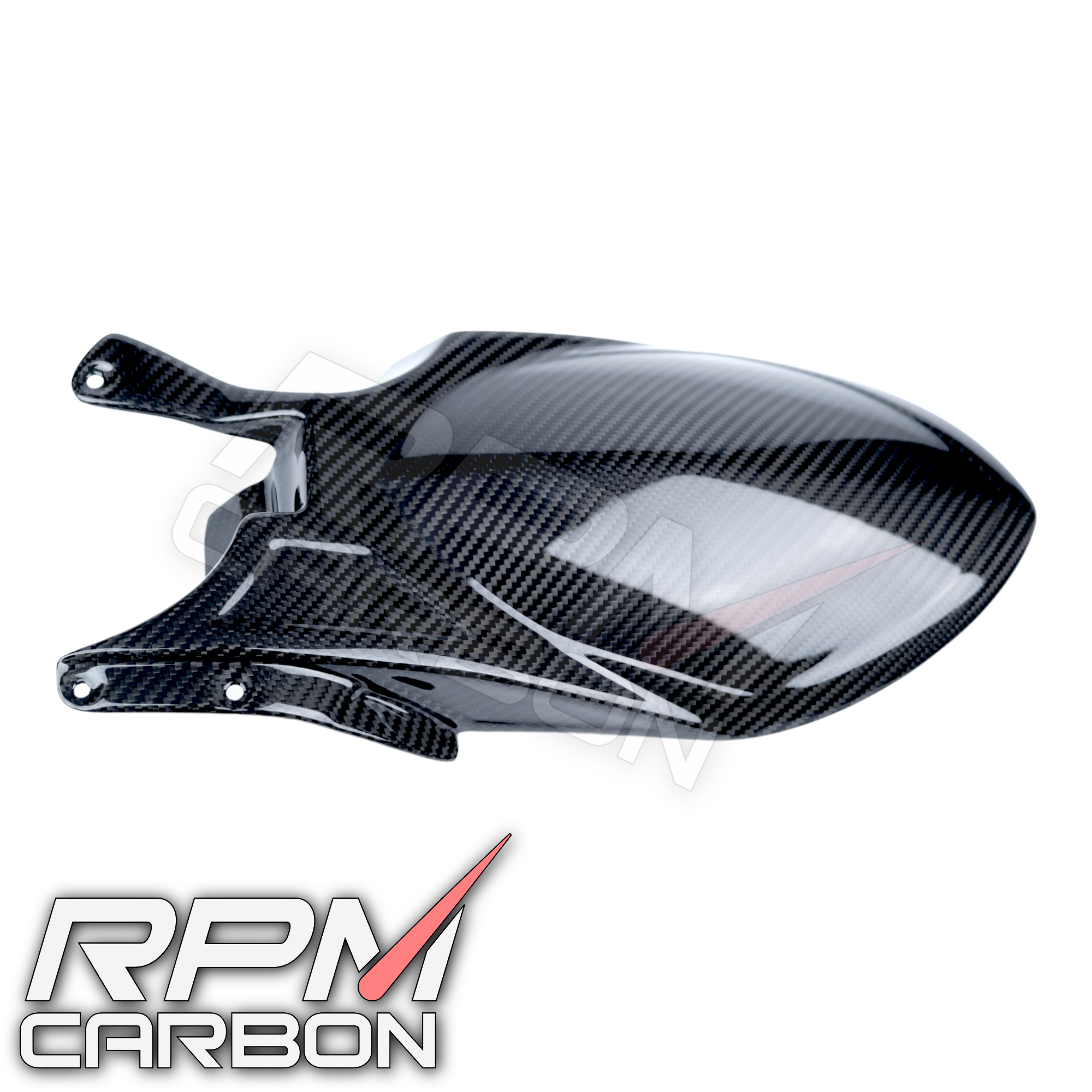 Ducati 848 1098 1198 Carbon Fiber Rear Fender Hugger Mudguard