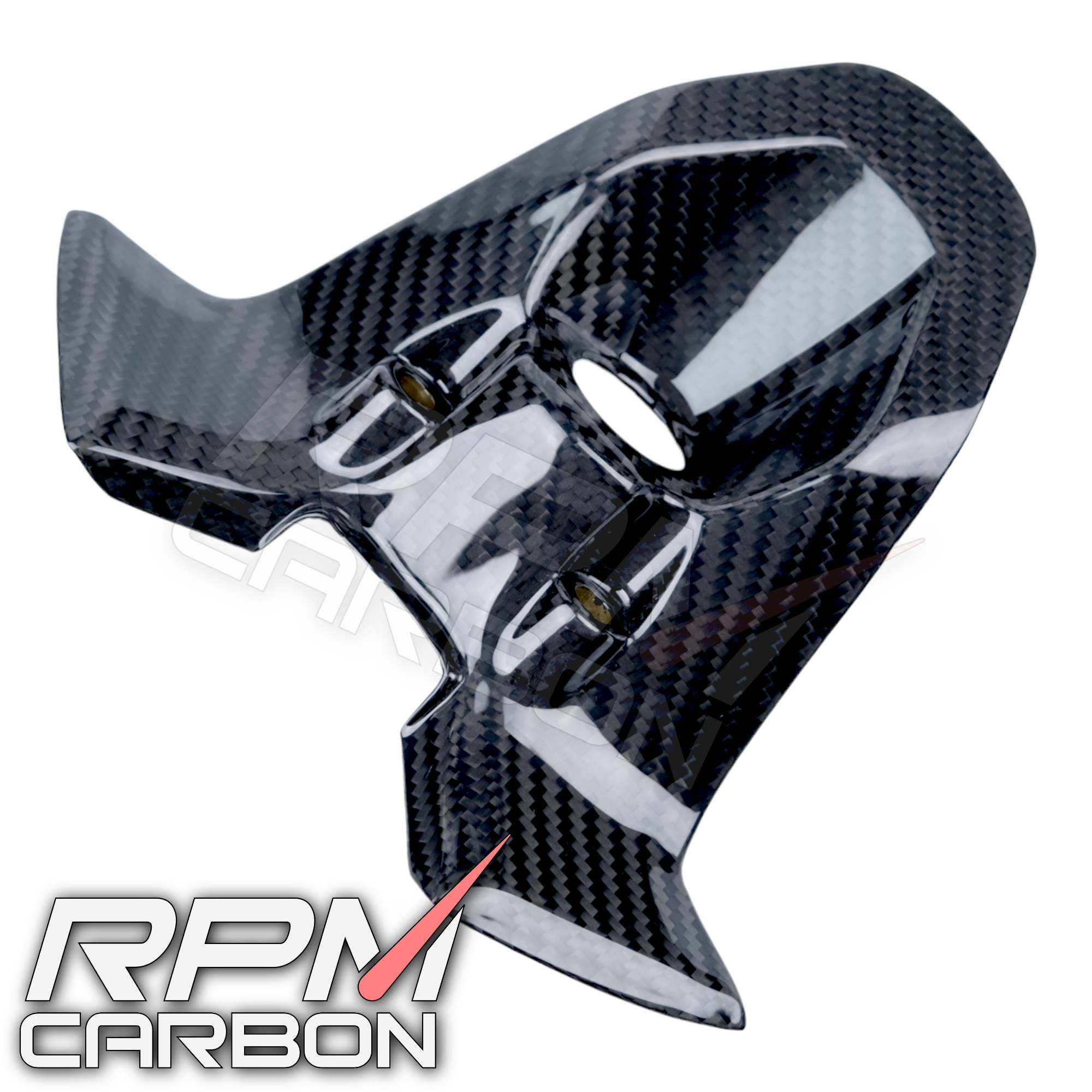 Ducati 848 1098 1198 Carbon Fiber Key Ignition Cover Guard