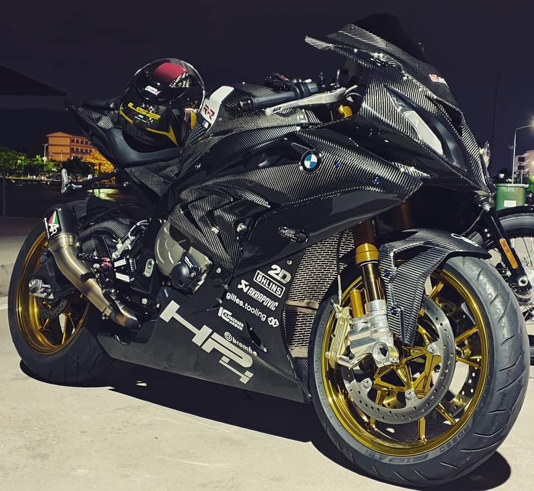 BMW S1000RR Carbon Fiber Side Fairings
