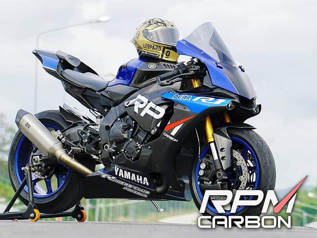 Yamaha R1 R1M Carbonfaser-Renn-Bauchwanne, untere Verkleidungen (BESCHREIBUNG LESEN)