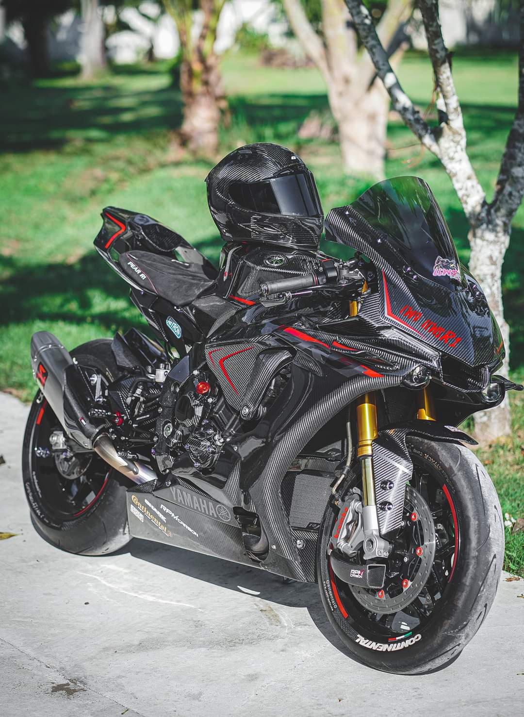 Yamaha R1 R1M Carbonfaser-Renn-Bauchwanne, untere Verkleidungen (BESCHREIBUNG LESEN)