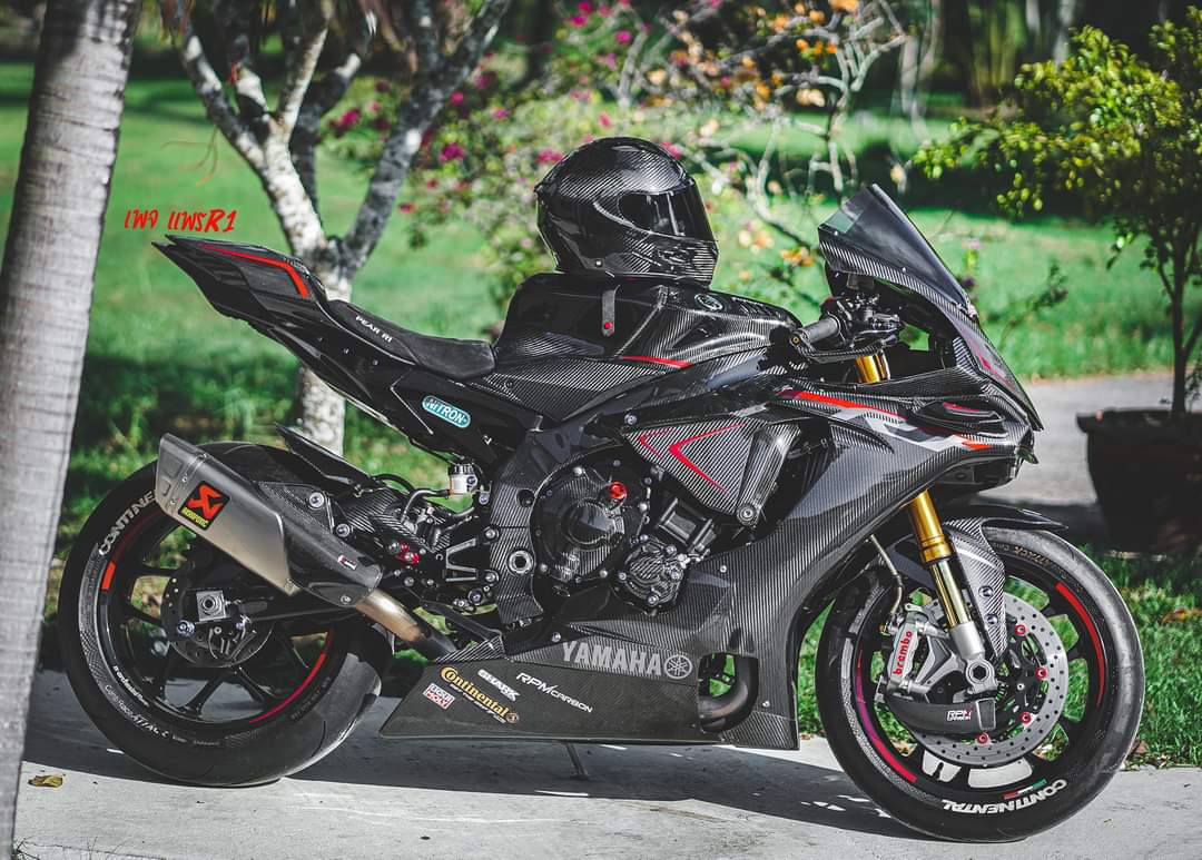 Yamaha R1 R1M Carbonfaser-Renn-Bauchwanne, untere Verkleidungen (BESCHREIBUNG LESEN)