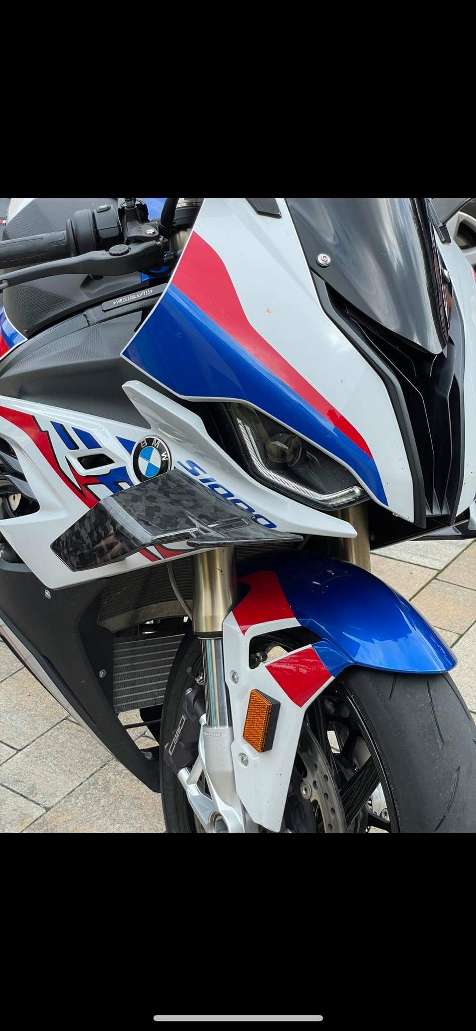 BMW M1000RR Replica Carbon Fiber Winglets for S1000RR
