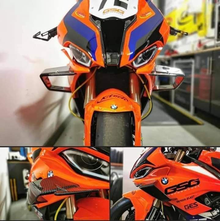 BMW M1000RR Replica Carbon Fiber Winglets for S1000RR