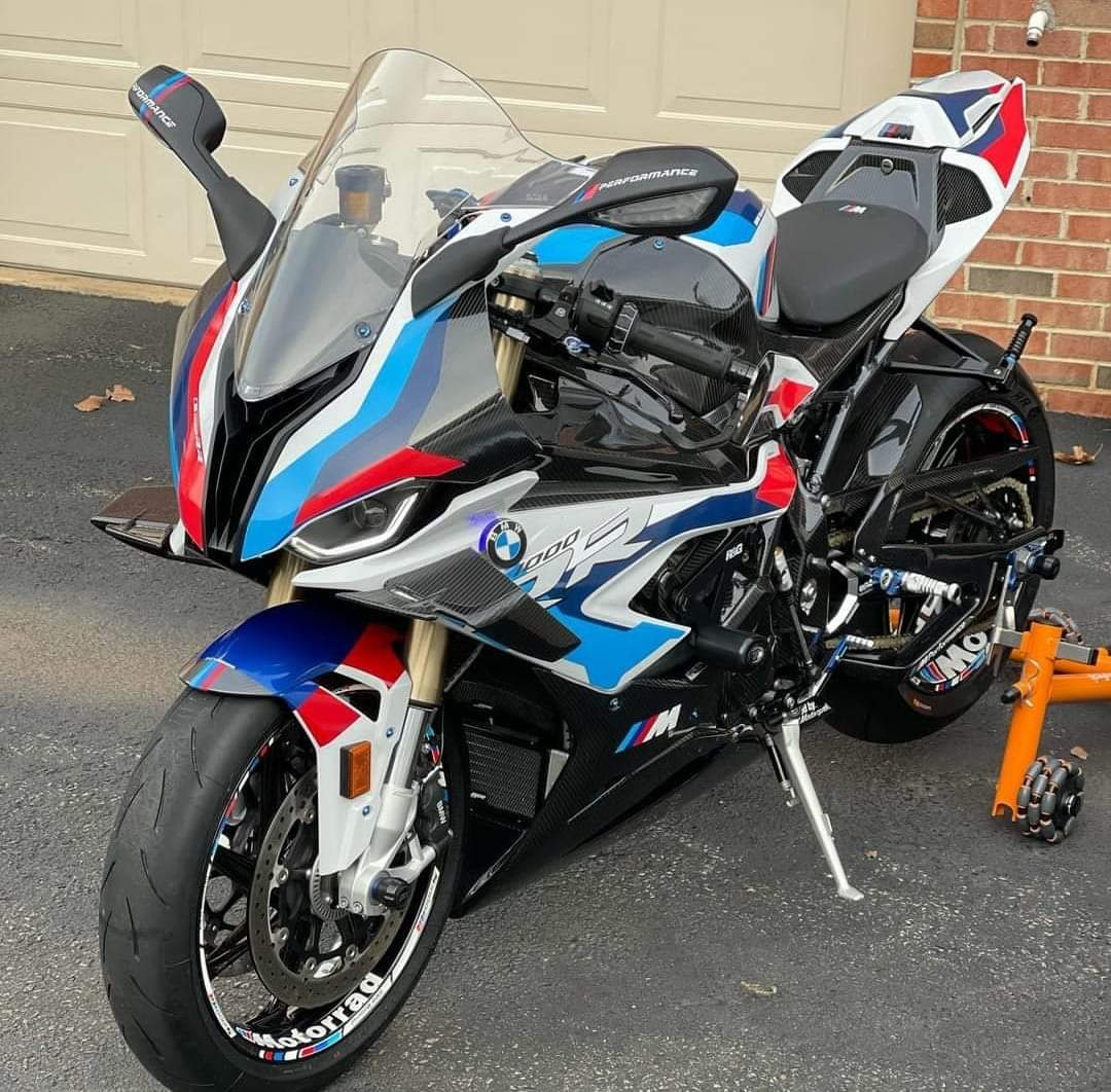 BMW M1000RR Replica Carbon Fiber Winglets for S1000RR