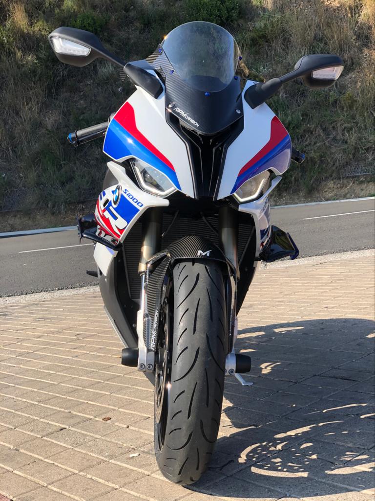 BMW S1000RR Windshield Carbon - Clear Glass (See Description)