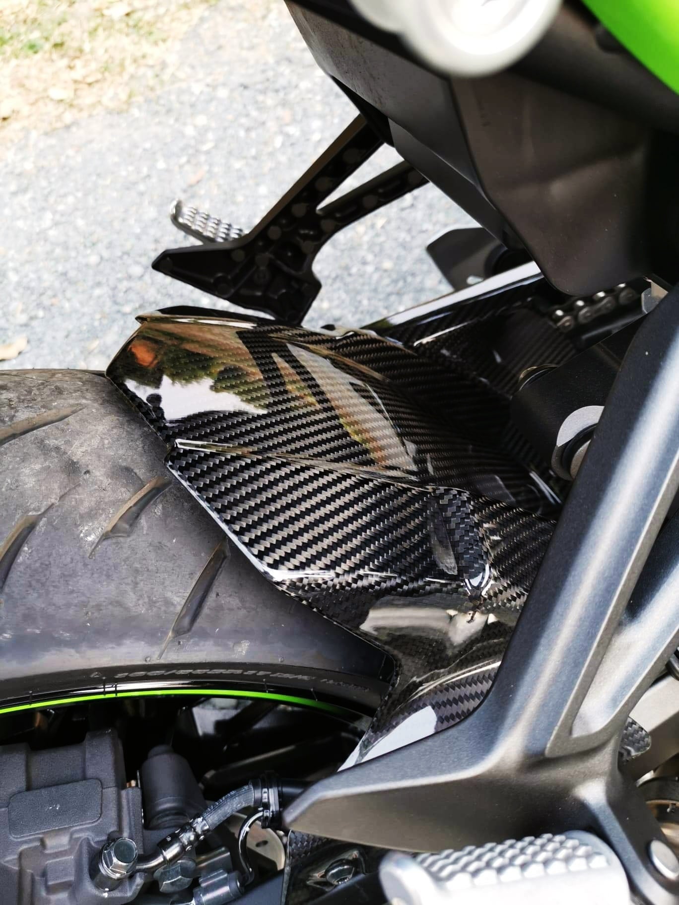 Kawasaki Z900 Z900RS Carbon Fiber Rear Fender