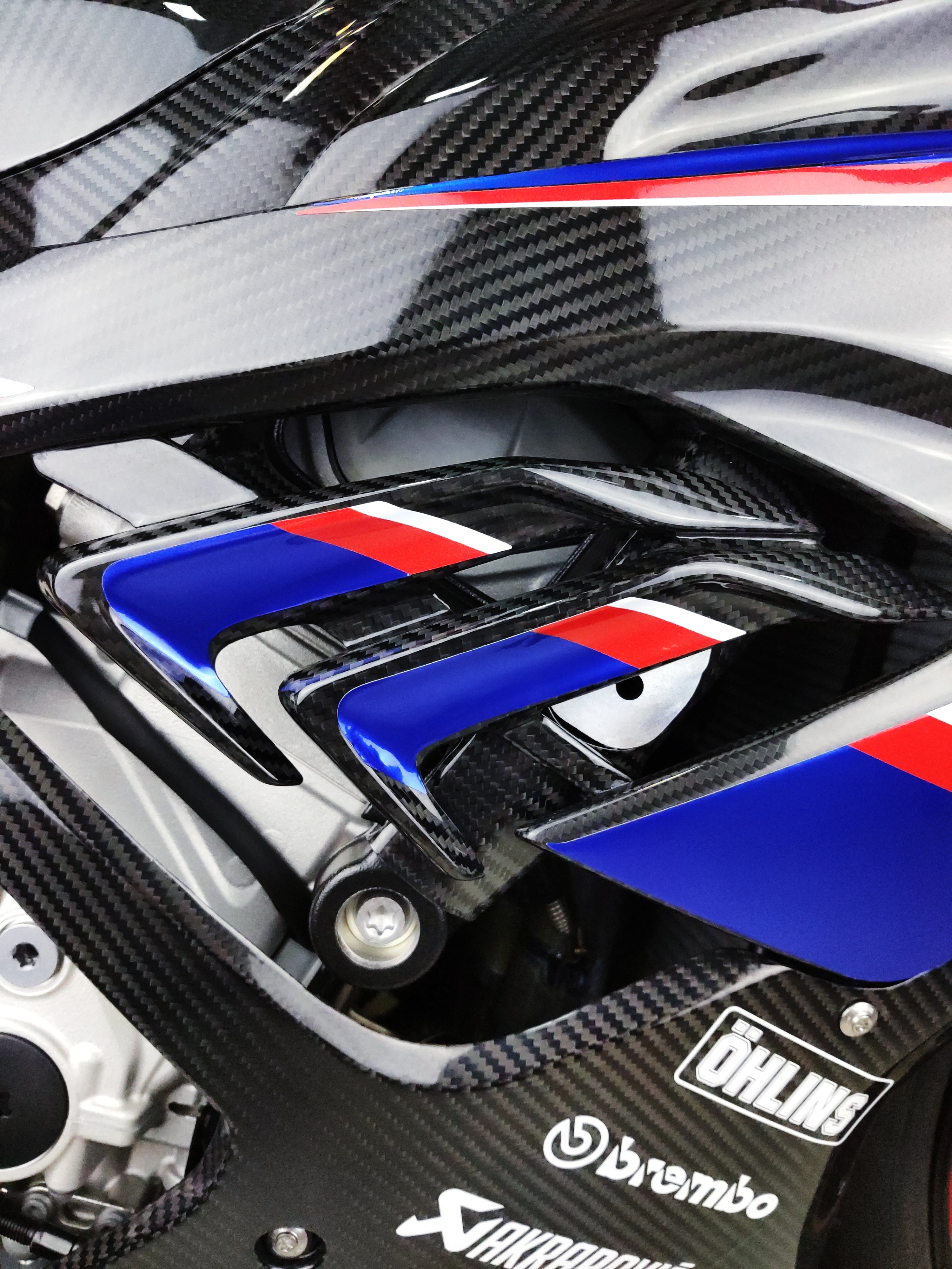 BMW S1000RR Carbon Fiber Gilles Small Side Panel
