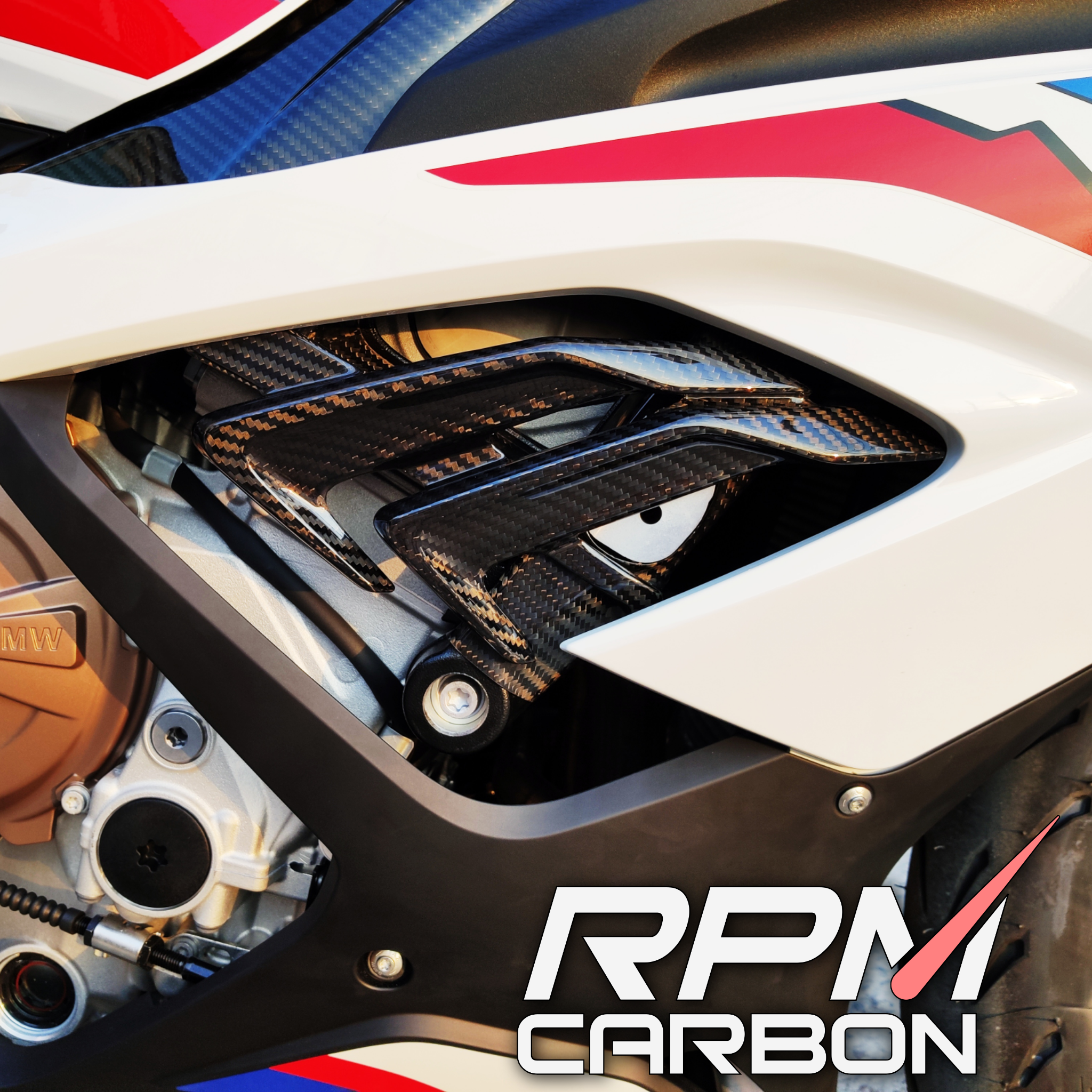 BMW S1000RR Carbon Fiber Gilles Small Side Panel