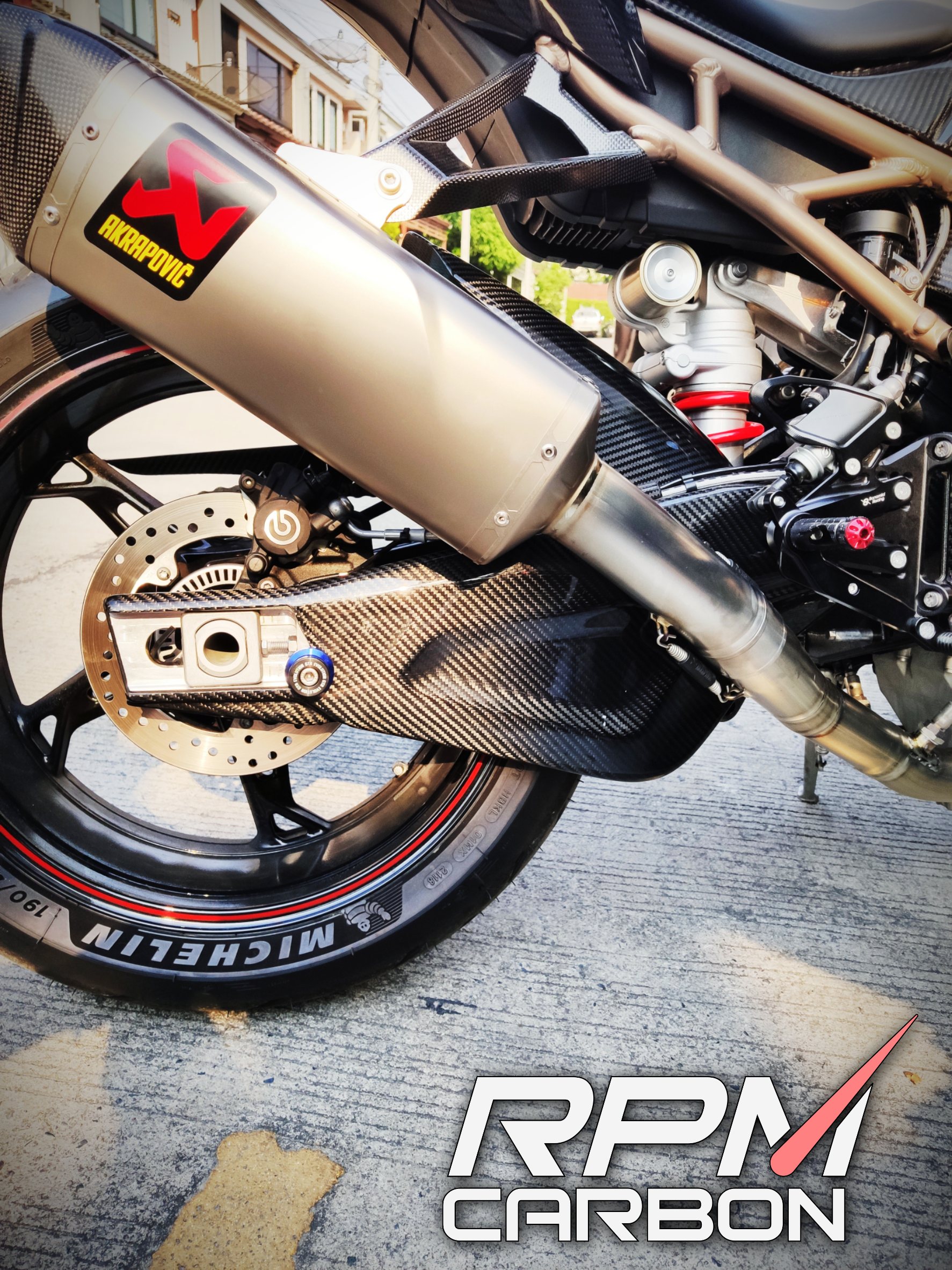 RPM Carbon Swingarm Covers for BMW S1000RR 2020 K67 WSBK Version