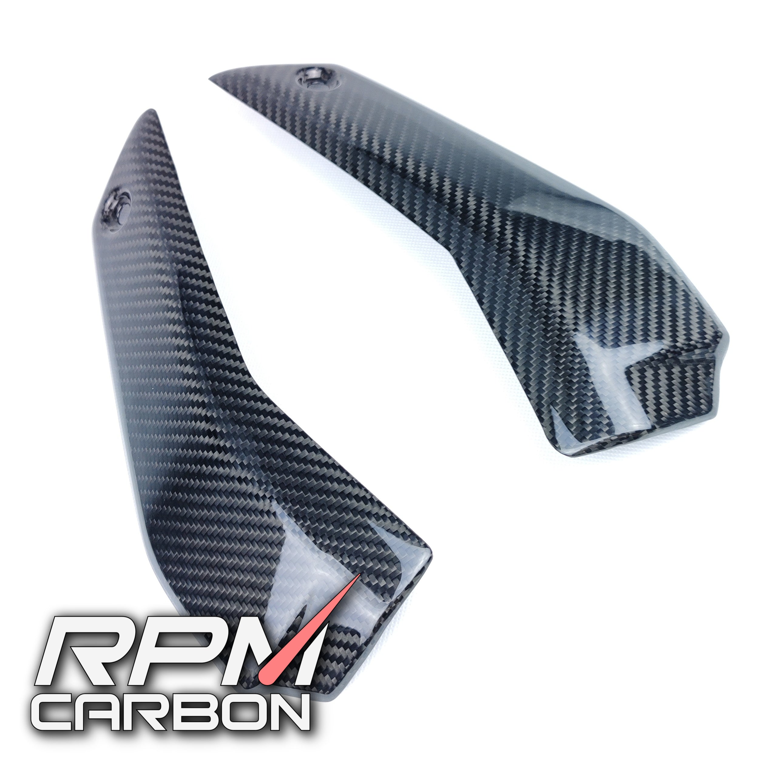 Ducati Streetfighter V4 Carbon Fiber Lower Radiator Guards Panels