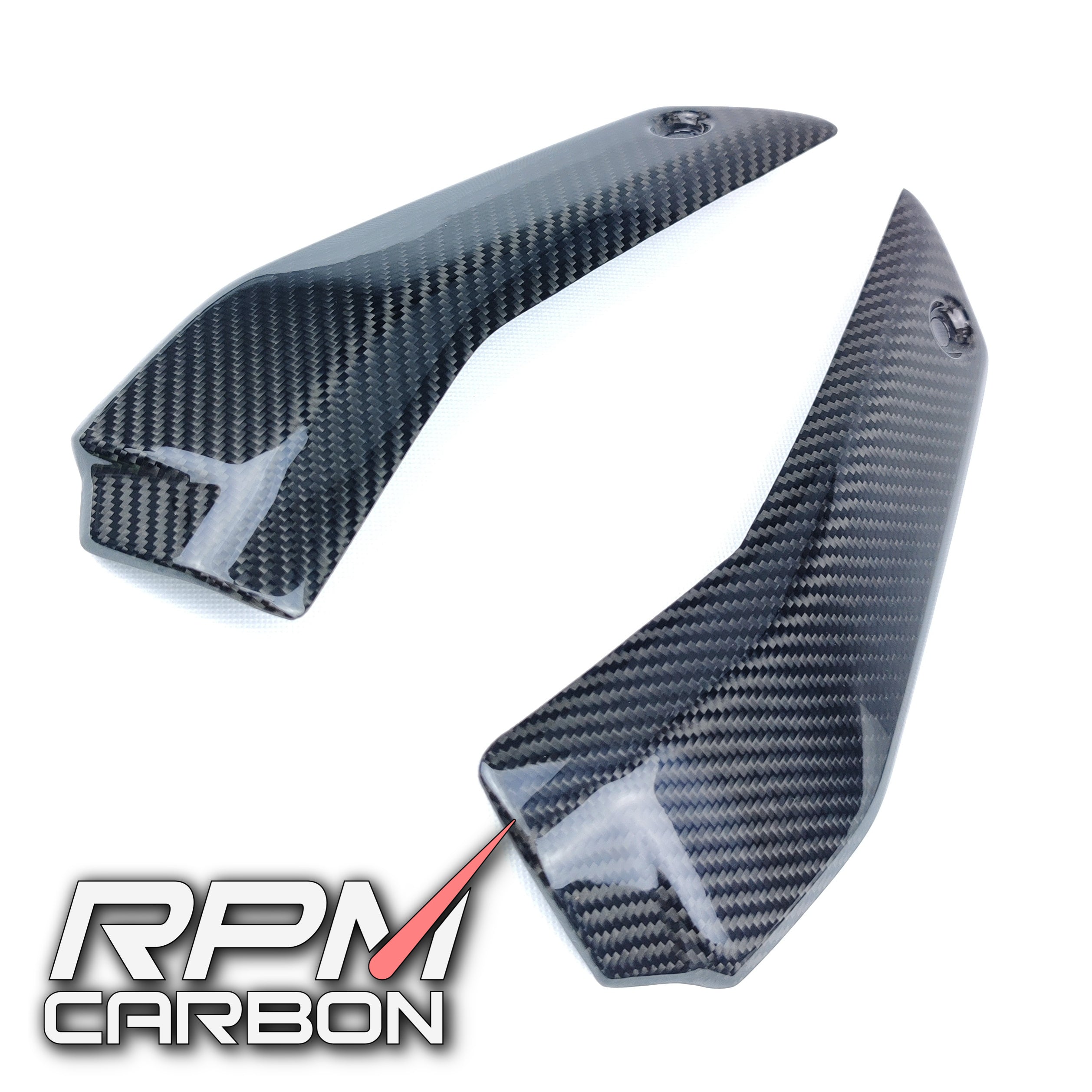 Ducati Streetfighter V4 Carbon Fiber Lower Radiator Guards Panels