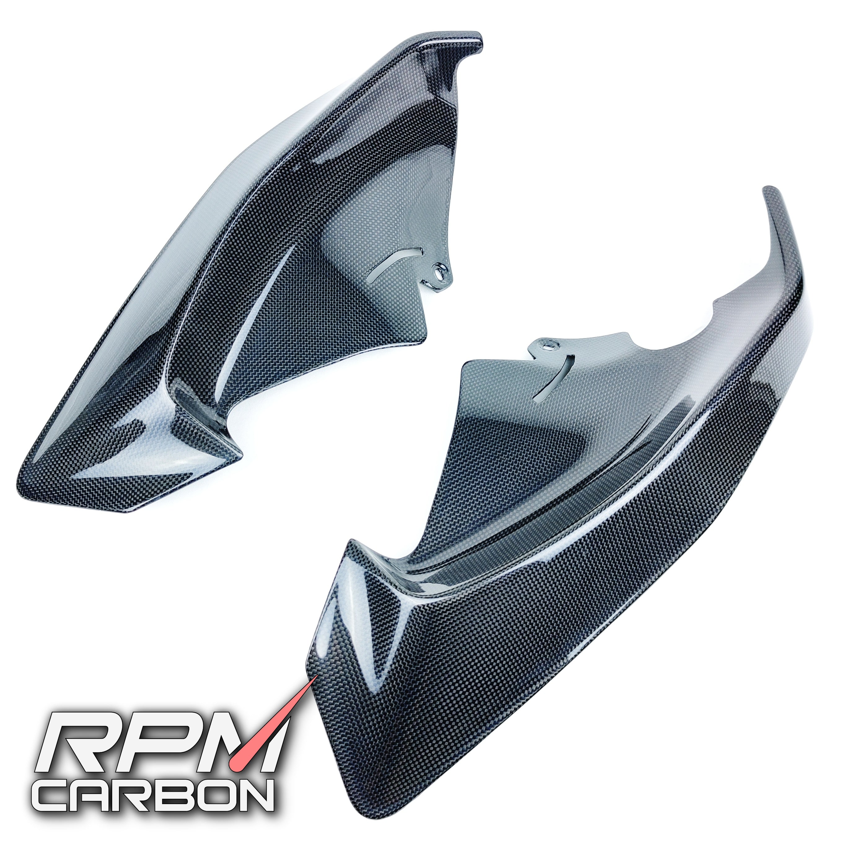 Ducati Panigale V4 Carbon Fiber Upper Side Fairings