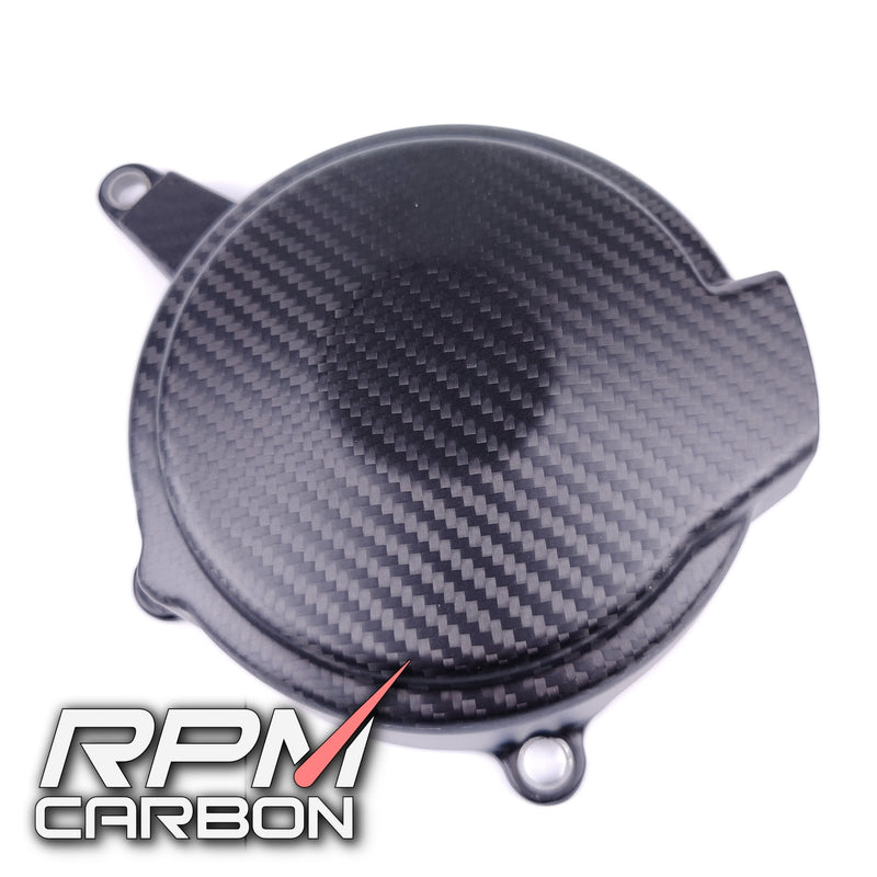 Ducati Panigale/Streetfighter V4 Carbon Fiber Alternator Cover Carbon Fiber