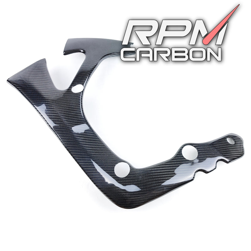 Honda CBR600RR Carbon Fiber Frame Covers Protectors Carbon Fiber