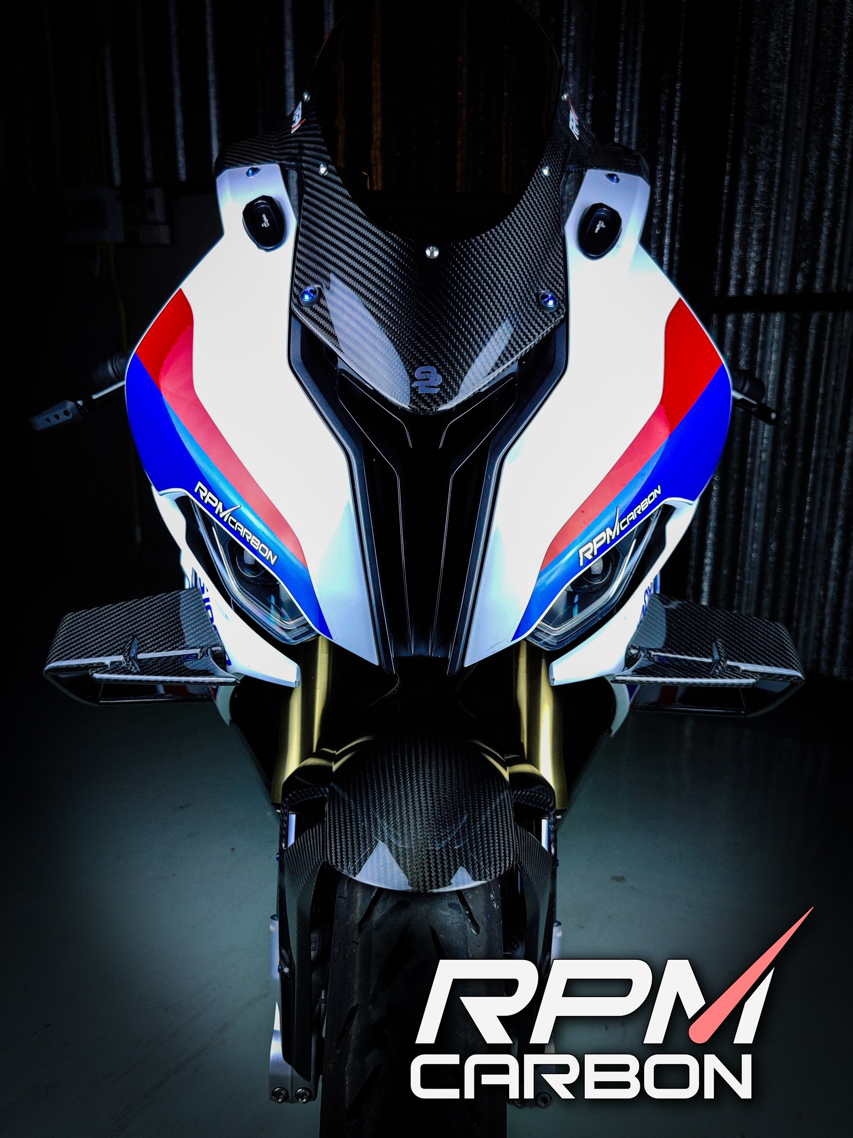 BMW M1000RR Replica Carbon Fiber Winglets for S1000RR