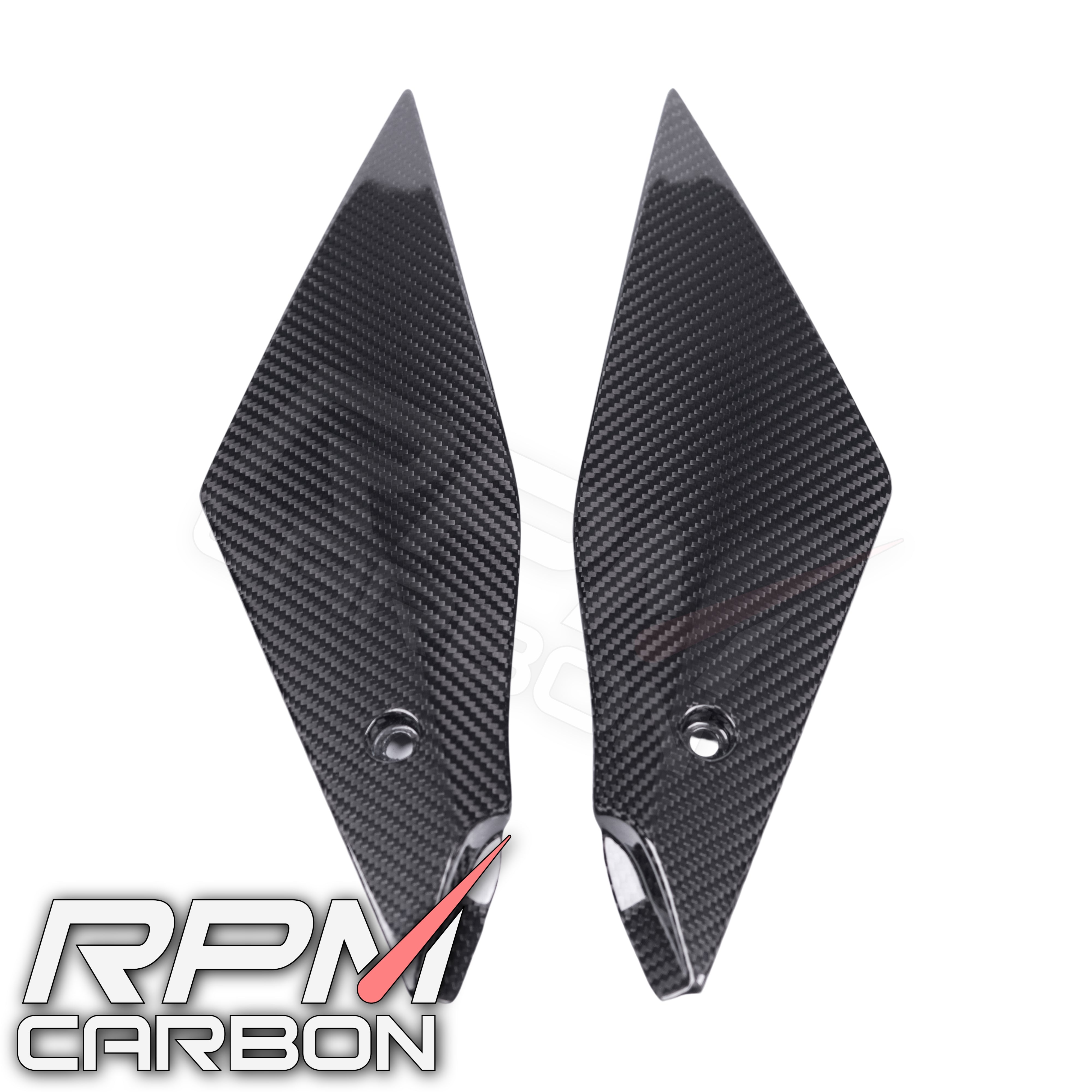 Yamaha R1 R1M Carbon Fiber Tank Side Panels