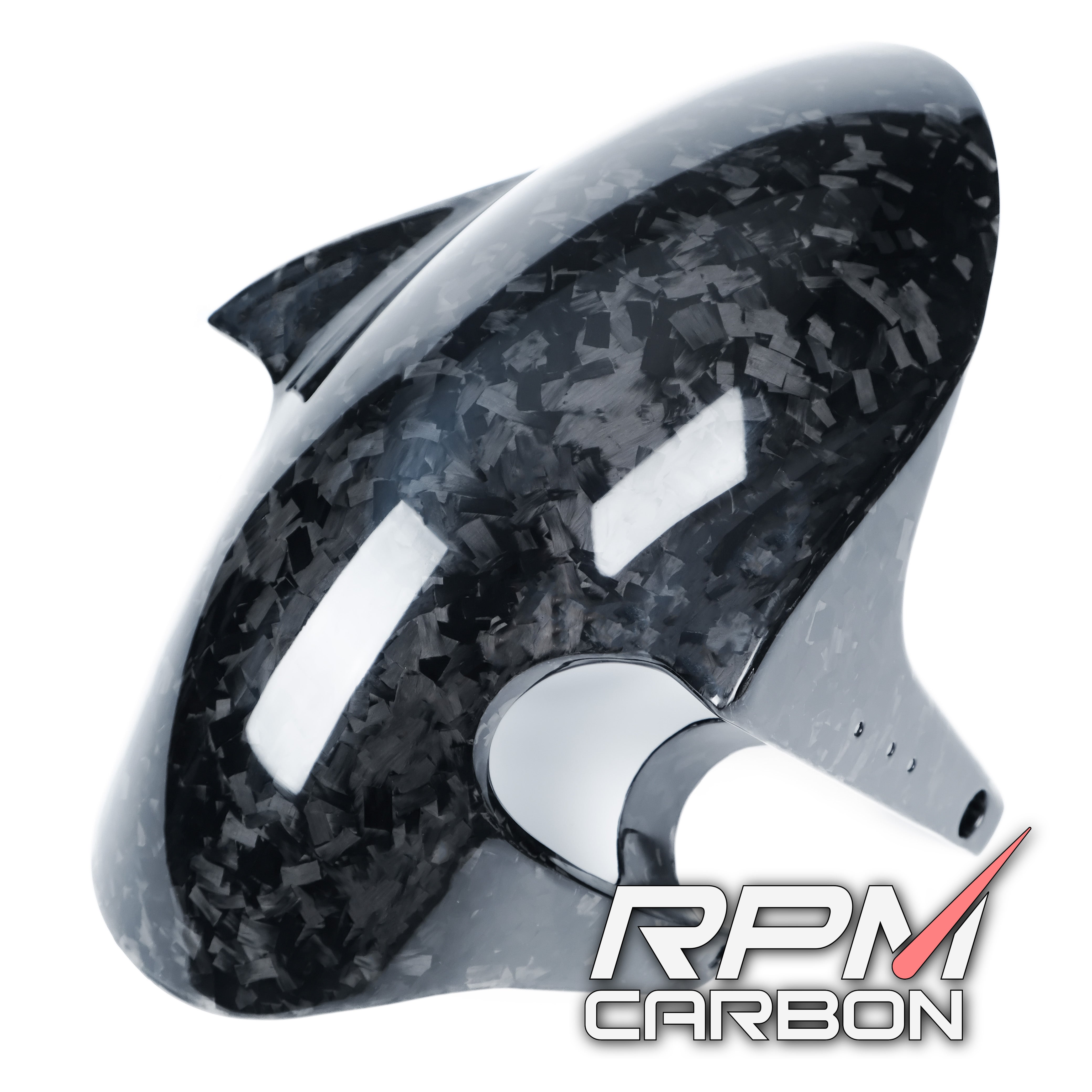 Aprilia RSV4/Tuono Carbon Fiber Front Fender Hugger Mudguard
