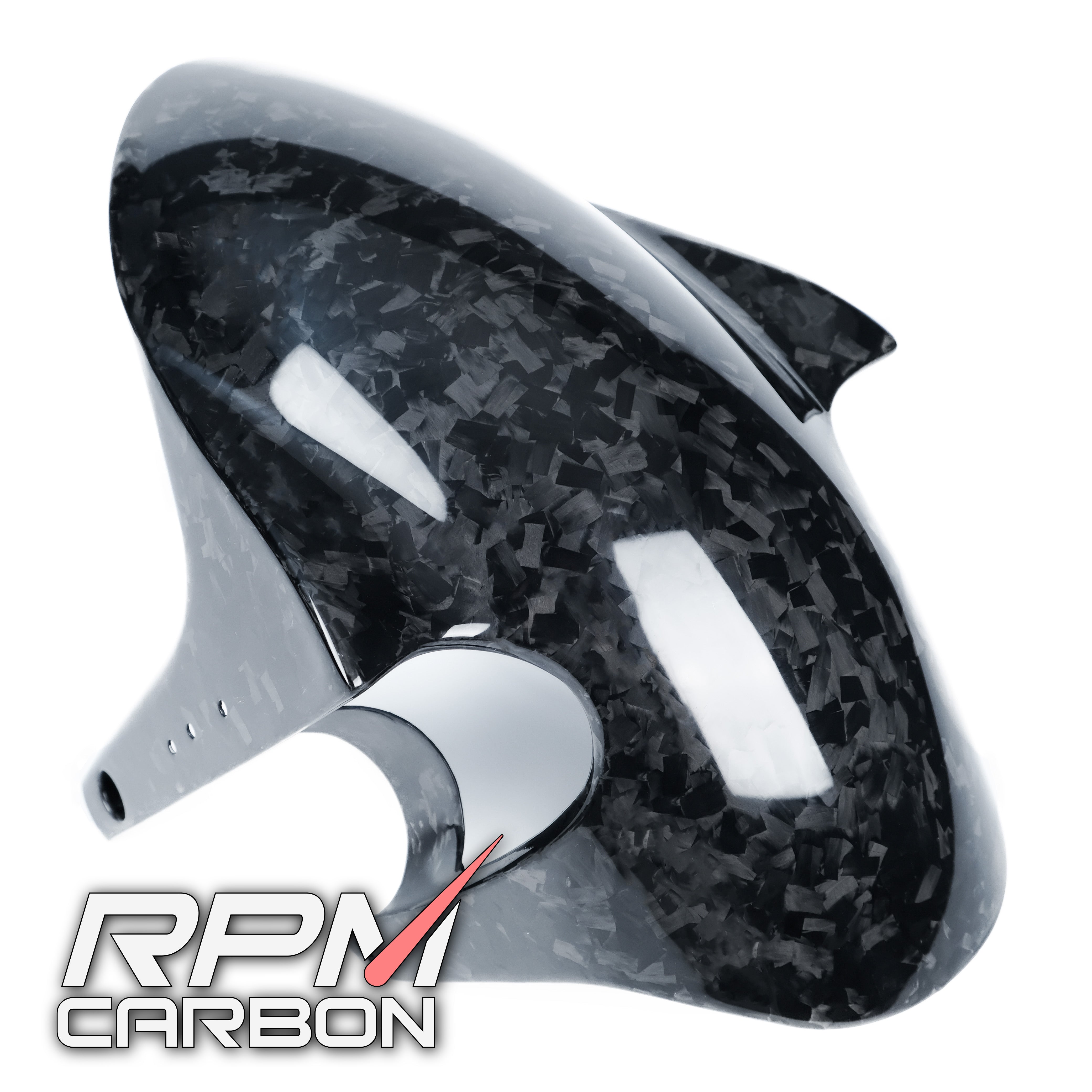 Aprilia RSV4/Tuono Carbon Fiber Front Fender Hugger Mudguard