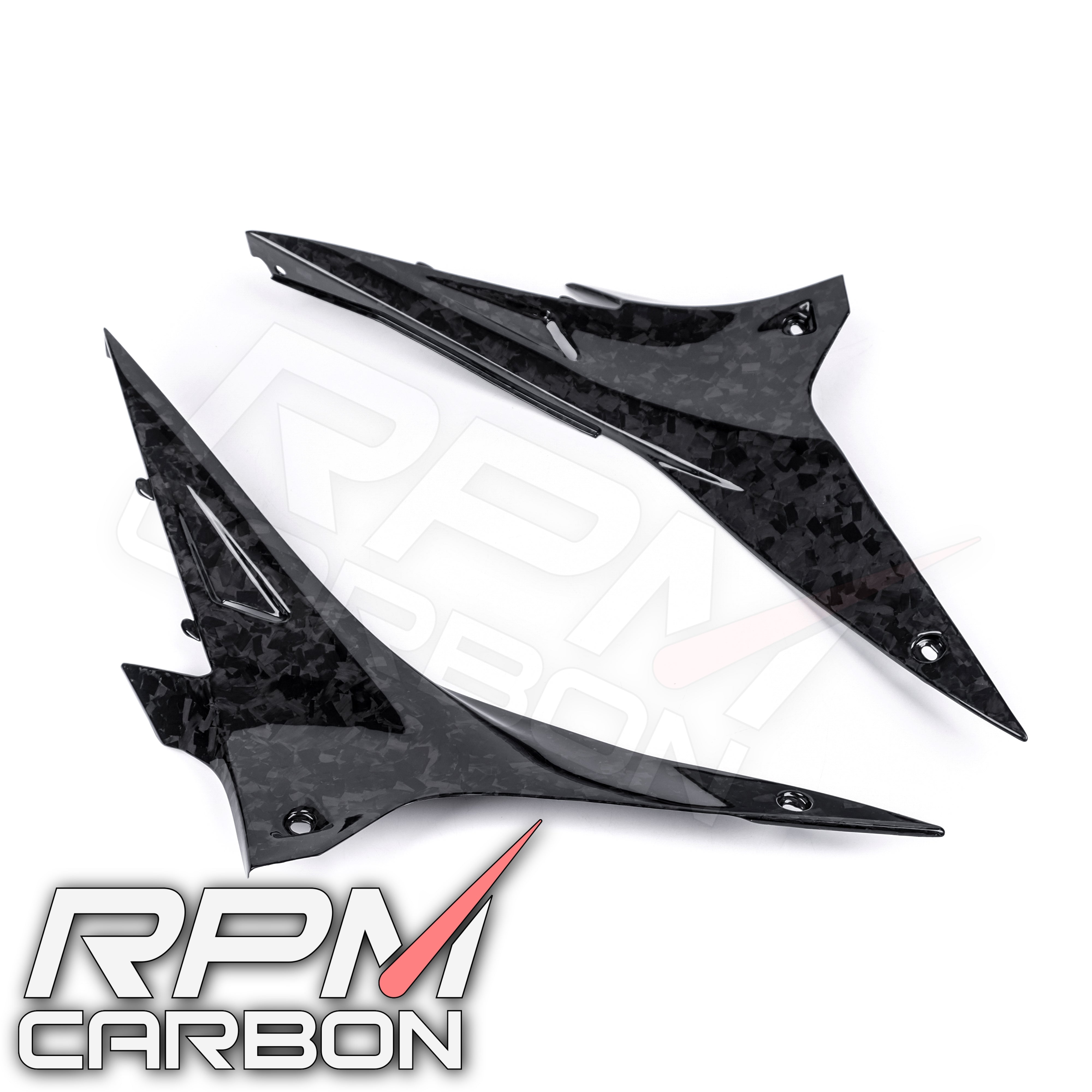 Aprilia RSV4/Tuono Seitenteile des Hilfsrahmens aus Kohlefaser