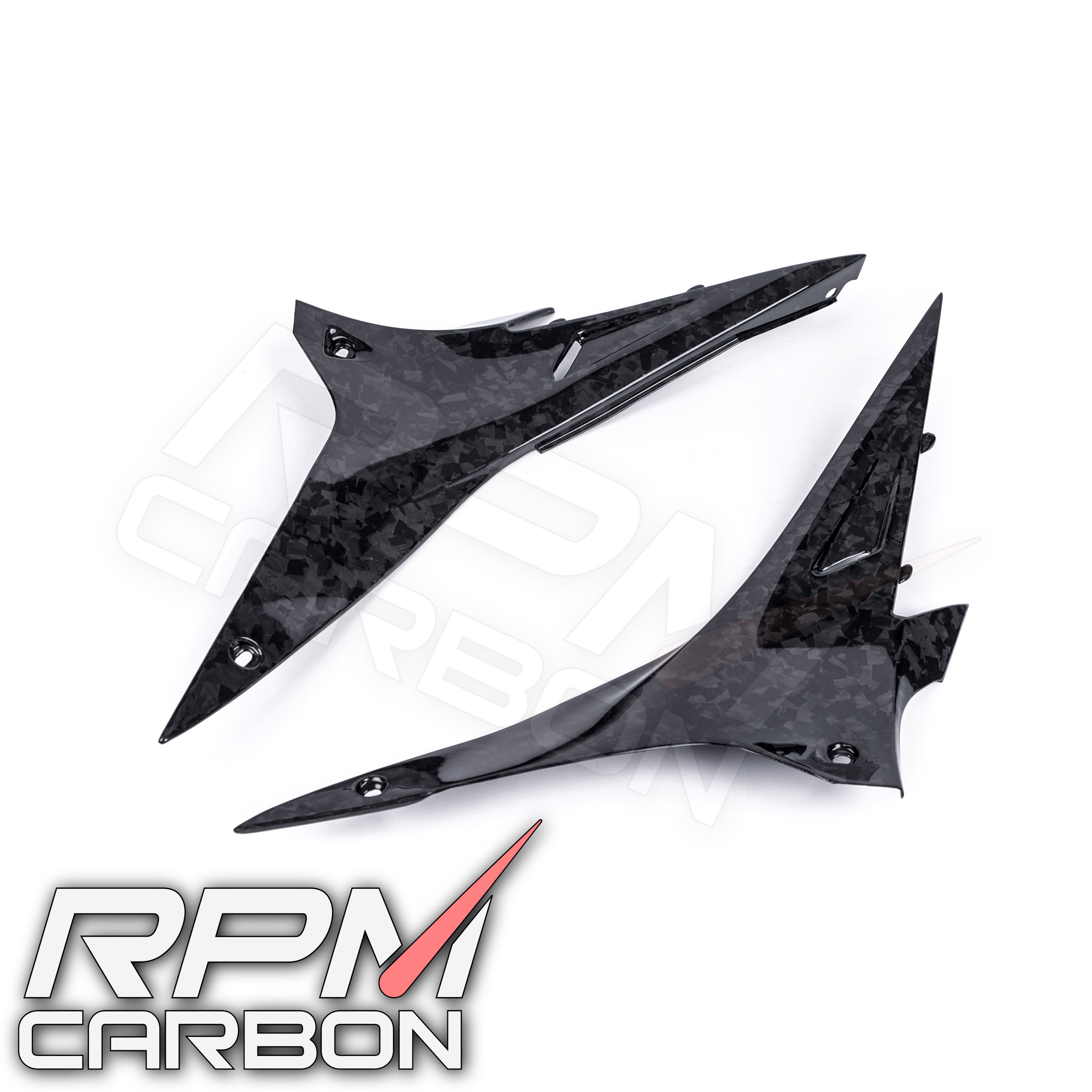 Aprilia RSV4/Tuono Seitenteile des Hilfsrahmens aus Kohlefaser