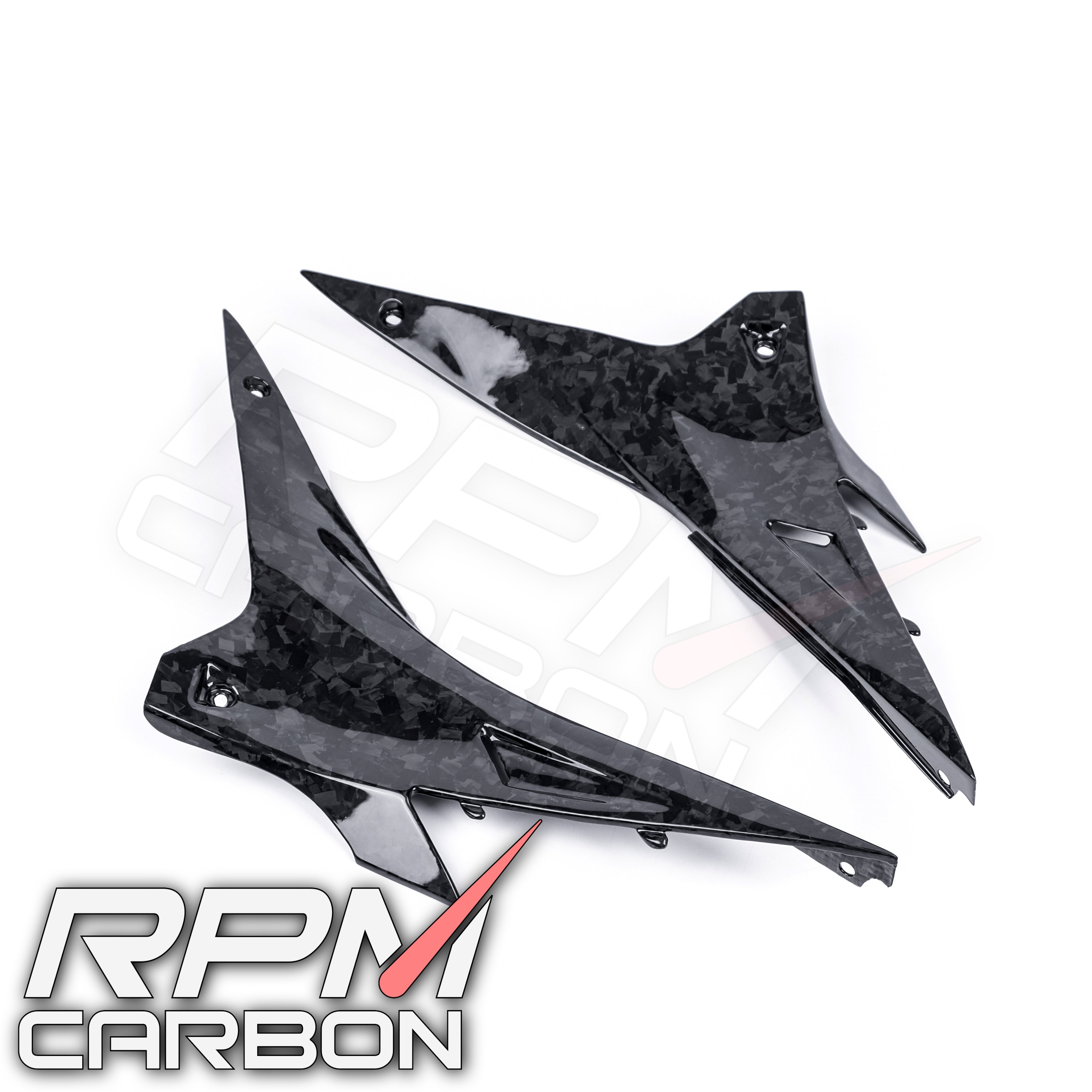 Aprilia RSV4/Tuono Seitenteile des Hilfsrahmens aus Kohlefaser