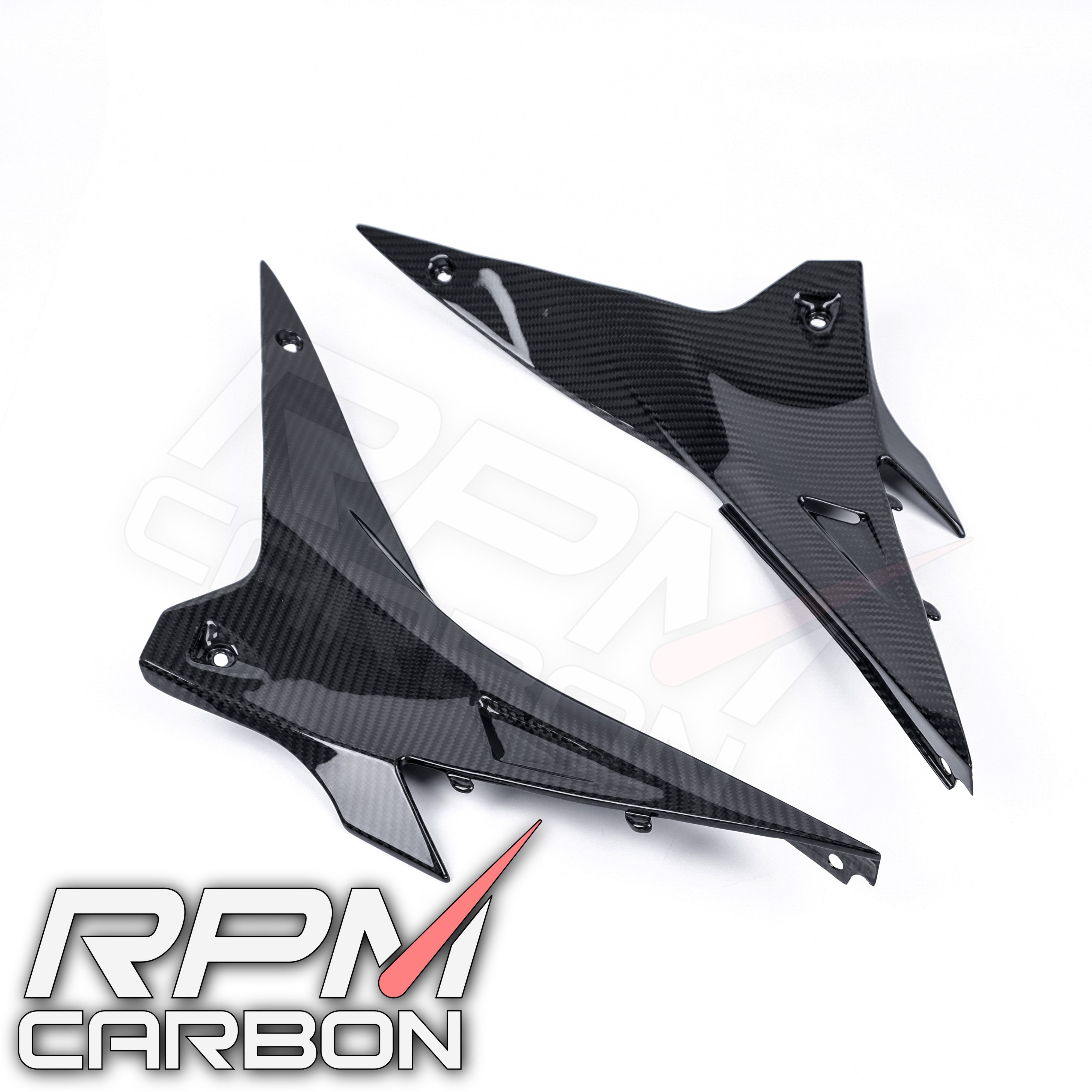 Aprilia RSV4/Tuono Seitenteile des Hilfsrahmens aus Kohlefaser